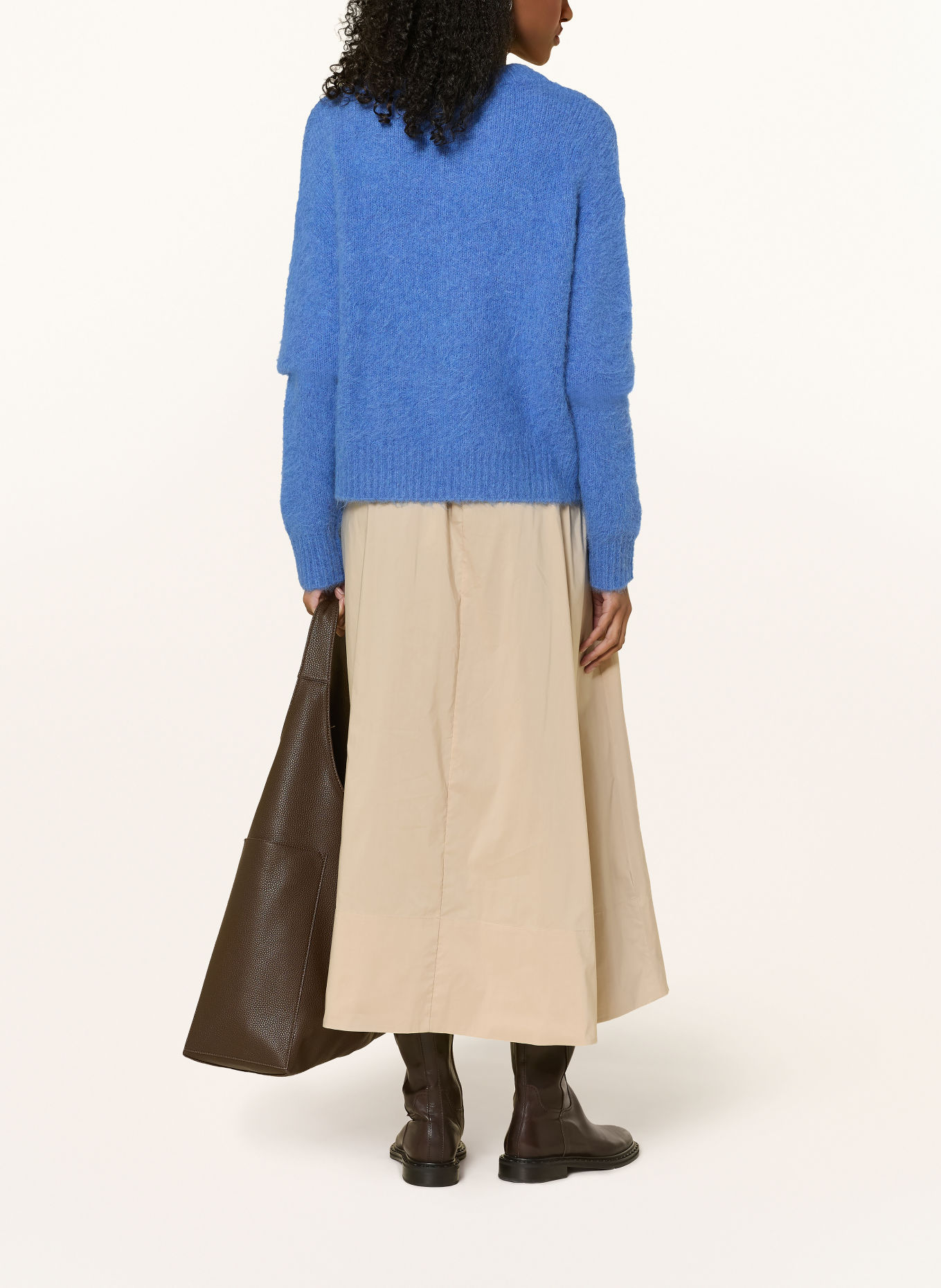 10DAYS Pullover mit Alpaka: BLAU