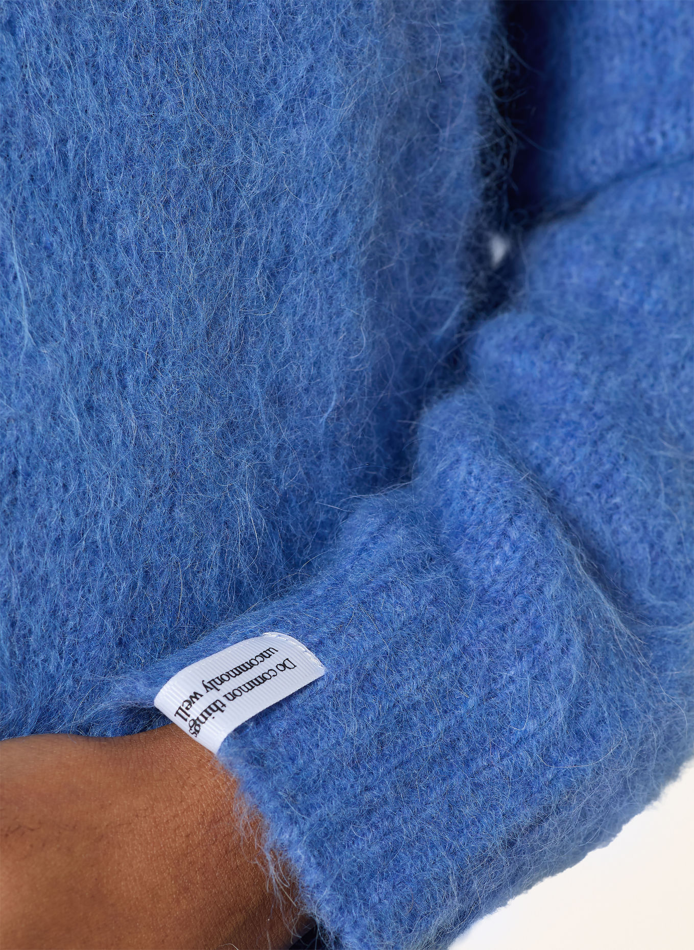 10DAYS Pullover mit Alpaka: BLAU