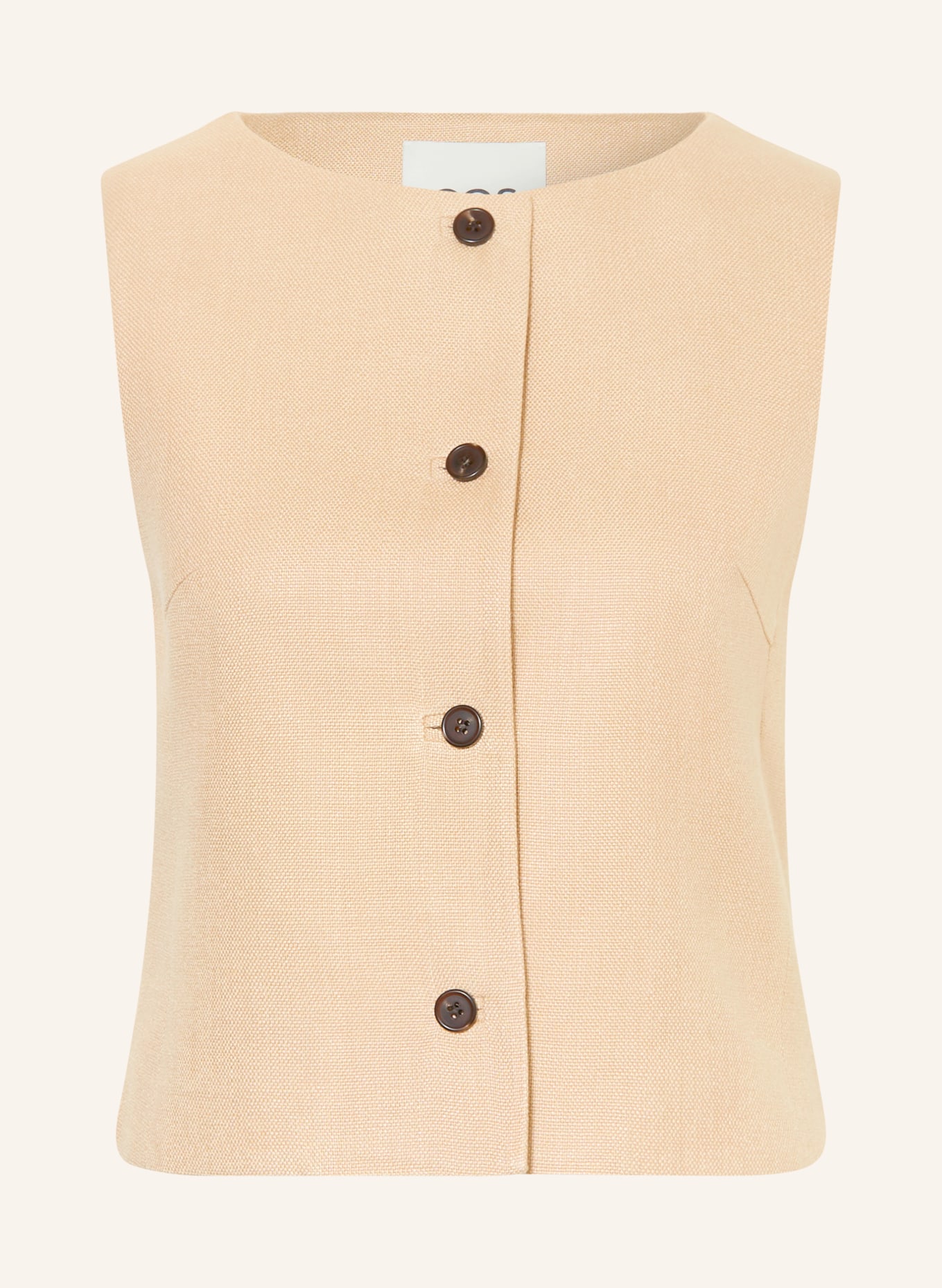 COS Vest: BEIGE