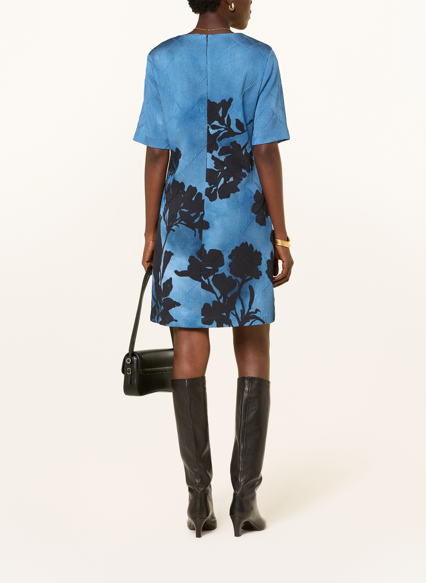 ANNA's Kleid: BLAU / SCHWARZ