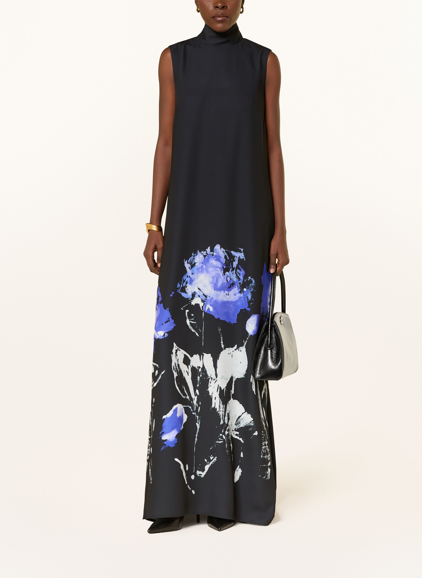 ANNA's Schluppenkleid: SCHWARZ / BLAU / WEISS