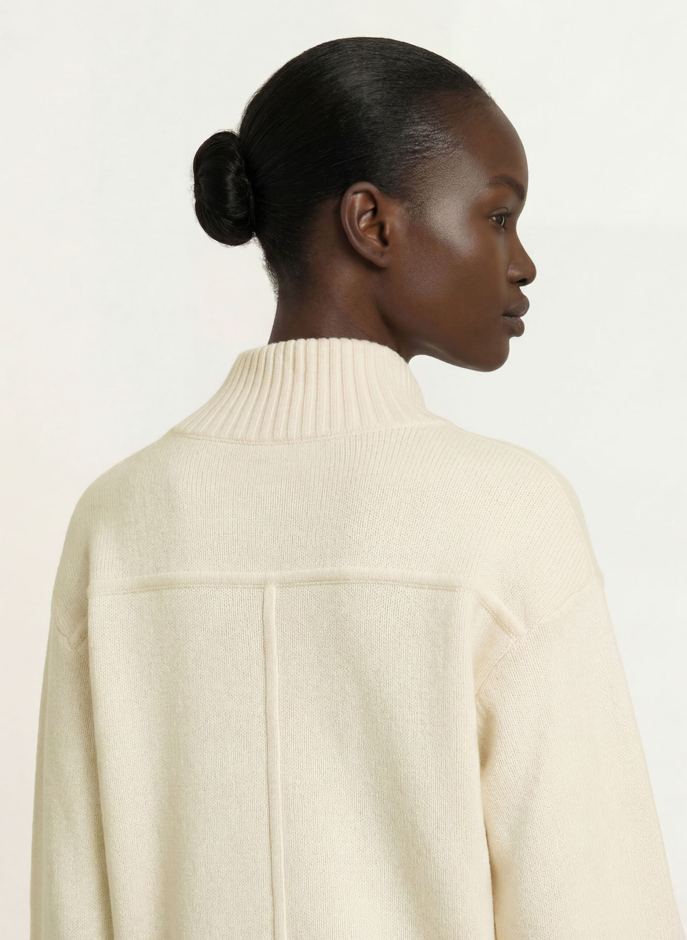 BOGNER Strickjacke MONA mit Cashmere: WEISS