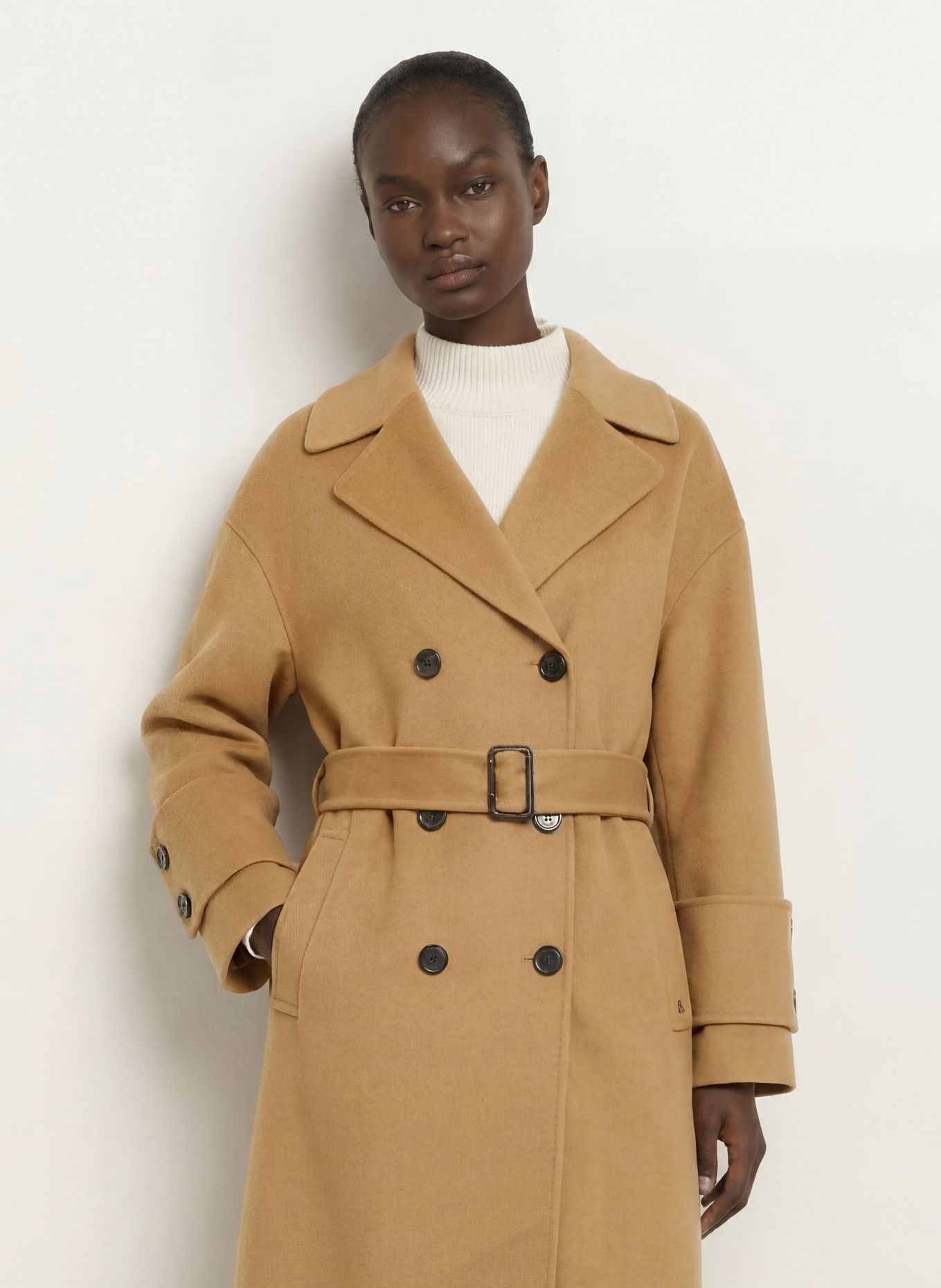 BOGNER Wollen jas TERESE-1: CAMEL