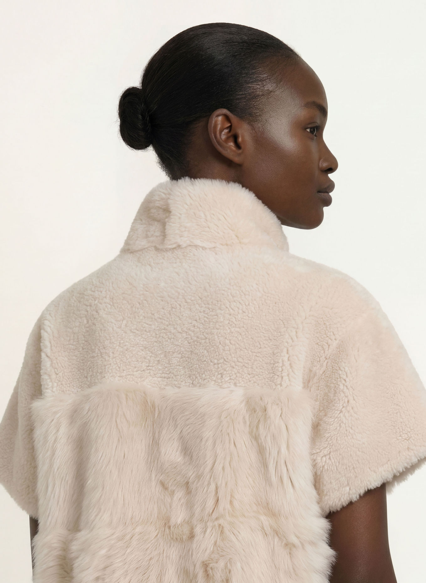 BOGNER Vest LEXY-L: ECRU / CAMEL