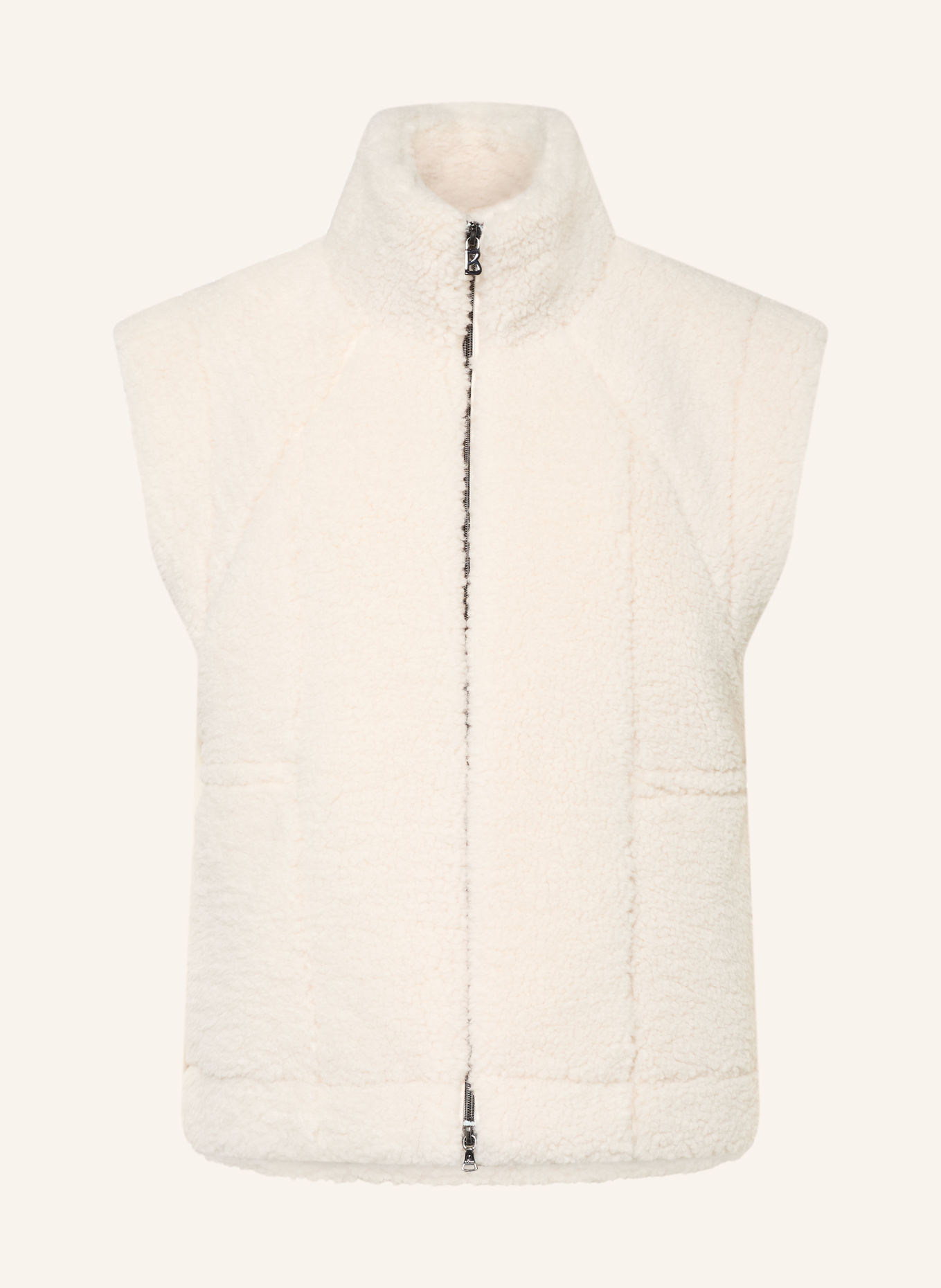 BOGNER Teddyvacht-vest KYLIE: CRÈME