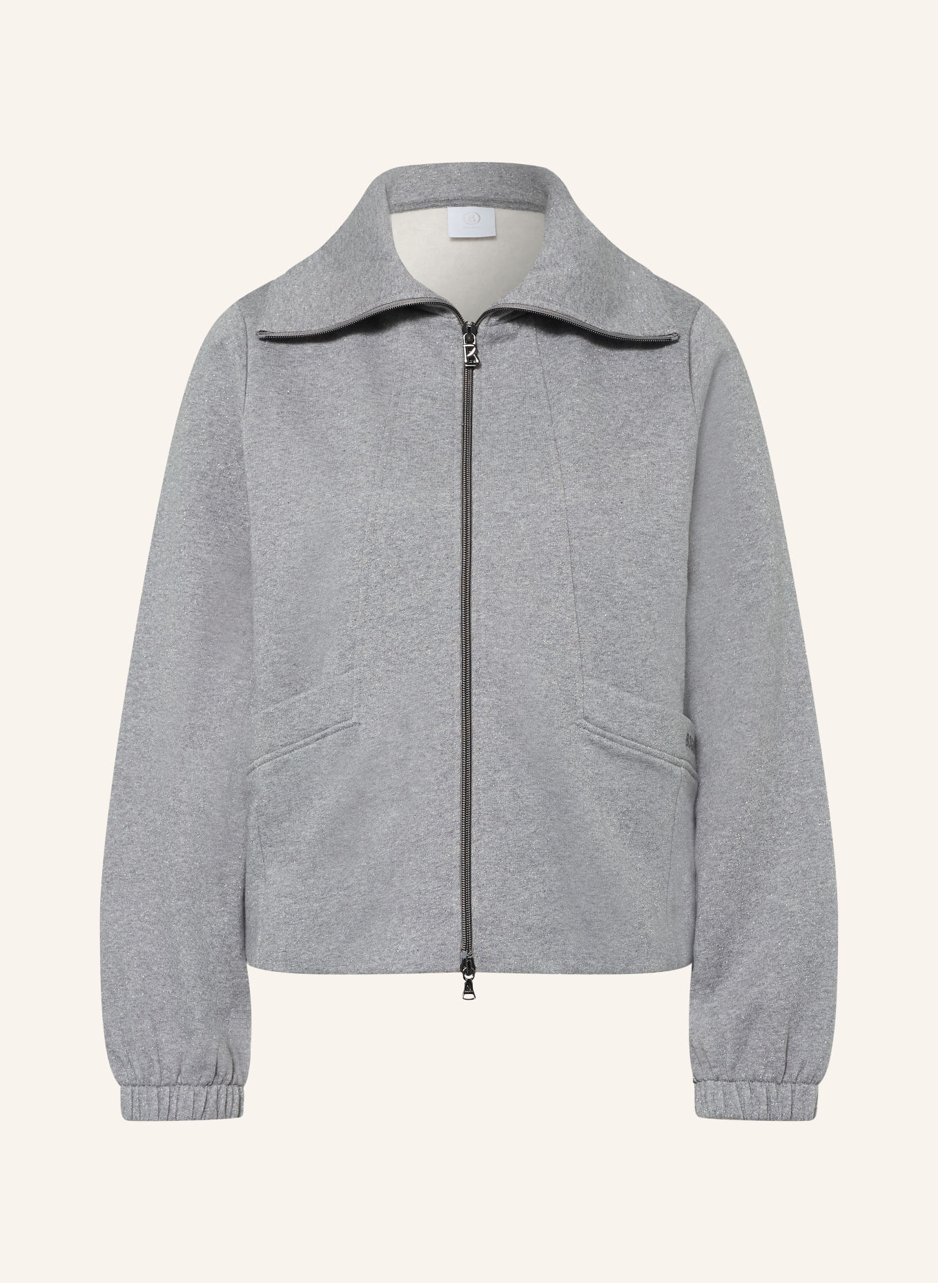 BOGNER TASHA Sweatshirt Jacket: GRAY