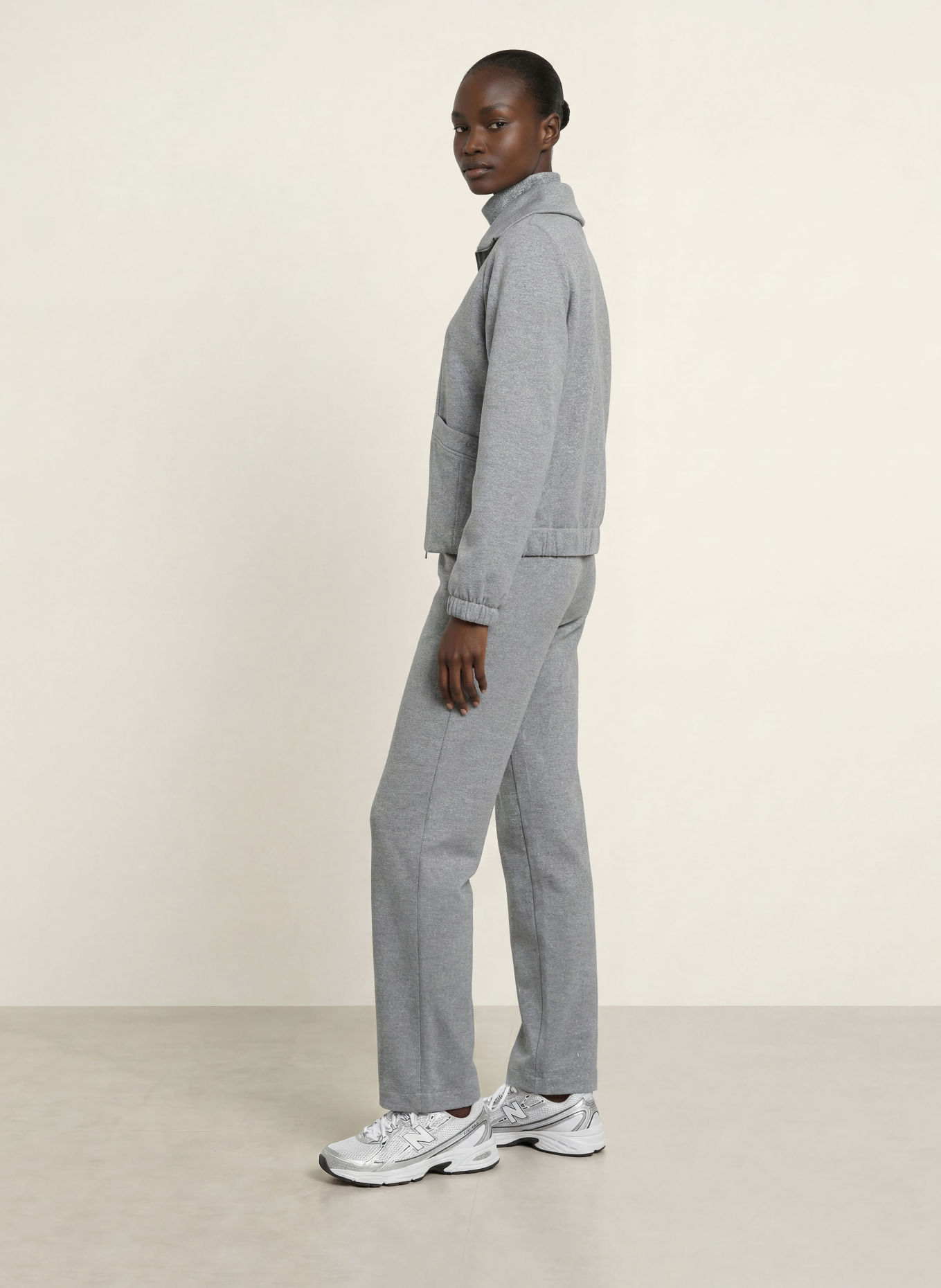 BOGNER TASHA Sweatshirt Jacket: GRAY