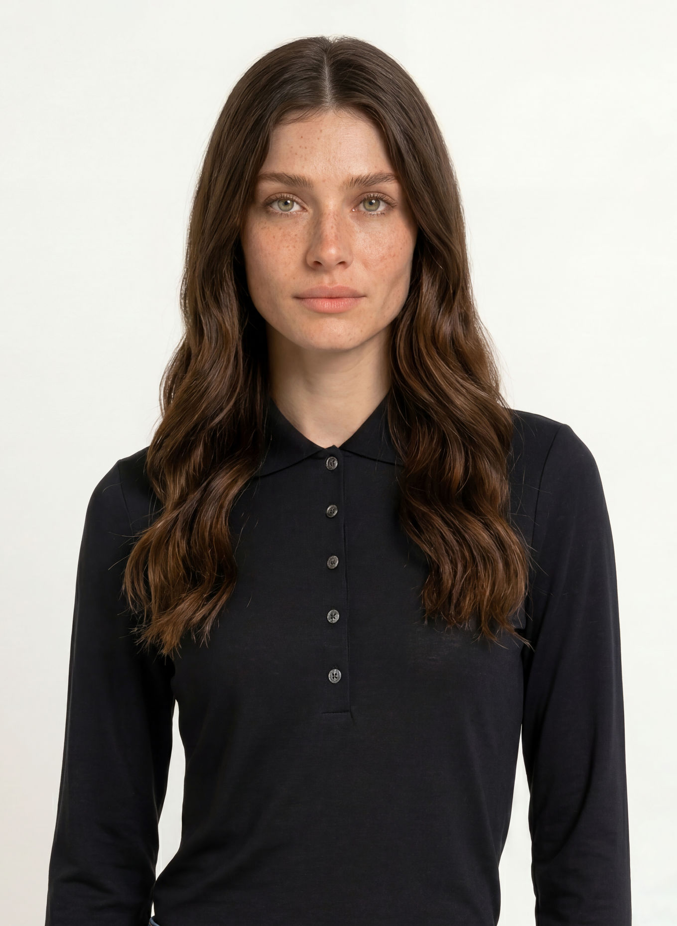 BOGNER Strick-Poloshirt WHOOPY: SCHWARZ