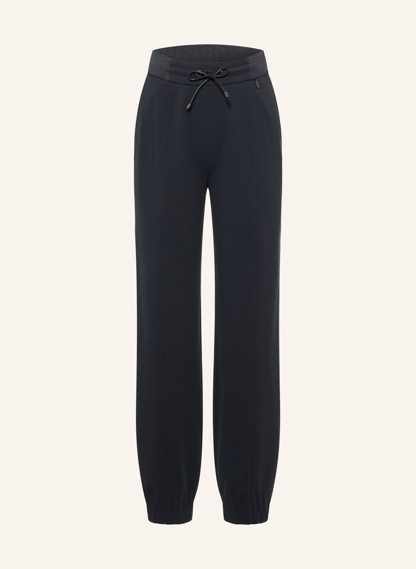 BOGNER Joggingbroek MAROU-3: ZWART / DONKERGRIJS
