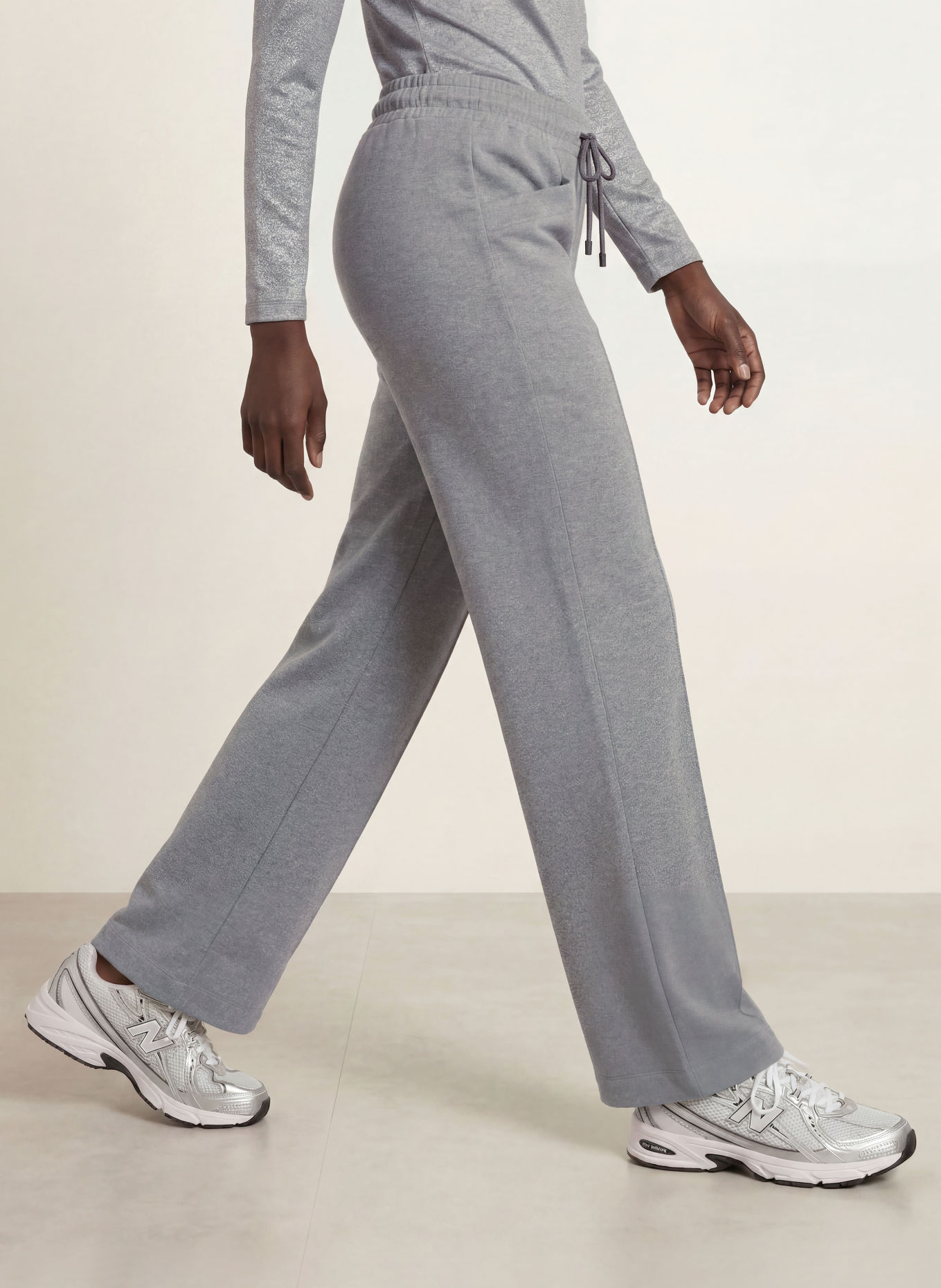 BOGNER Joggingbroek TOTO-4 met glittergaren: GRIJS