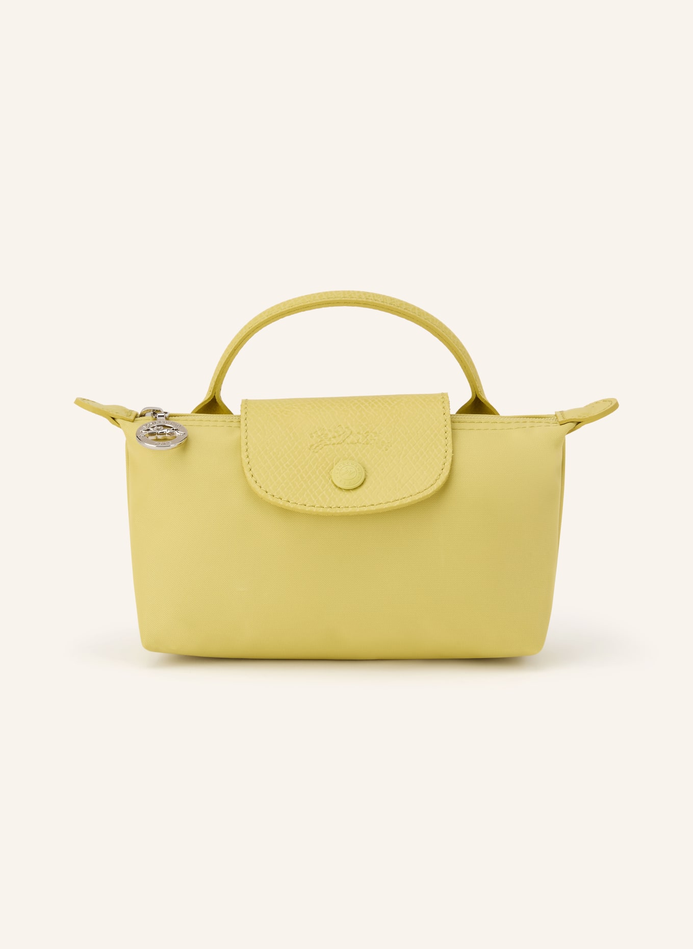LONGCHAMP Handtasche LE PLIAGE ONE: GELB / SILBER