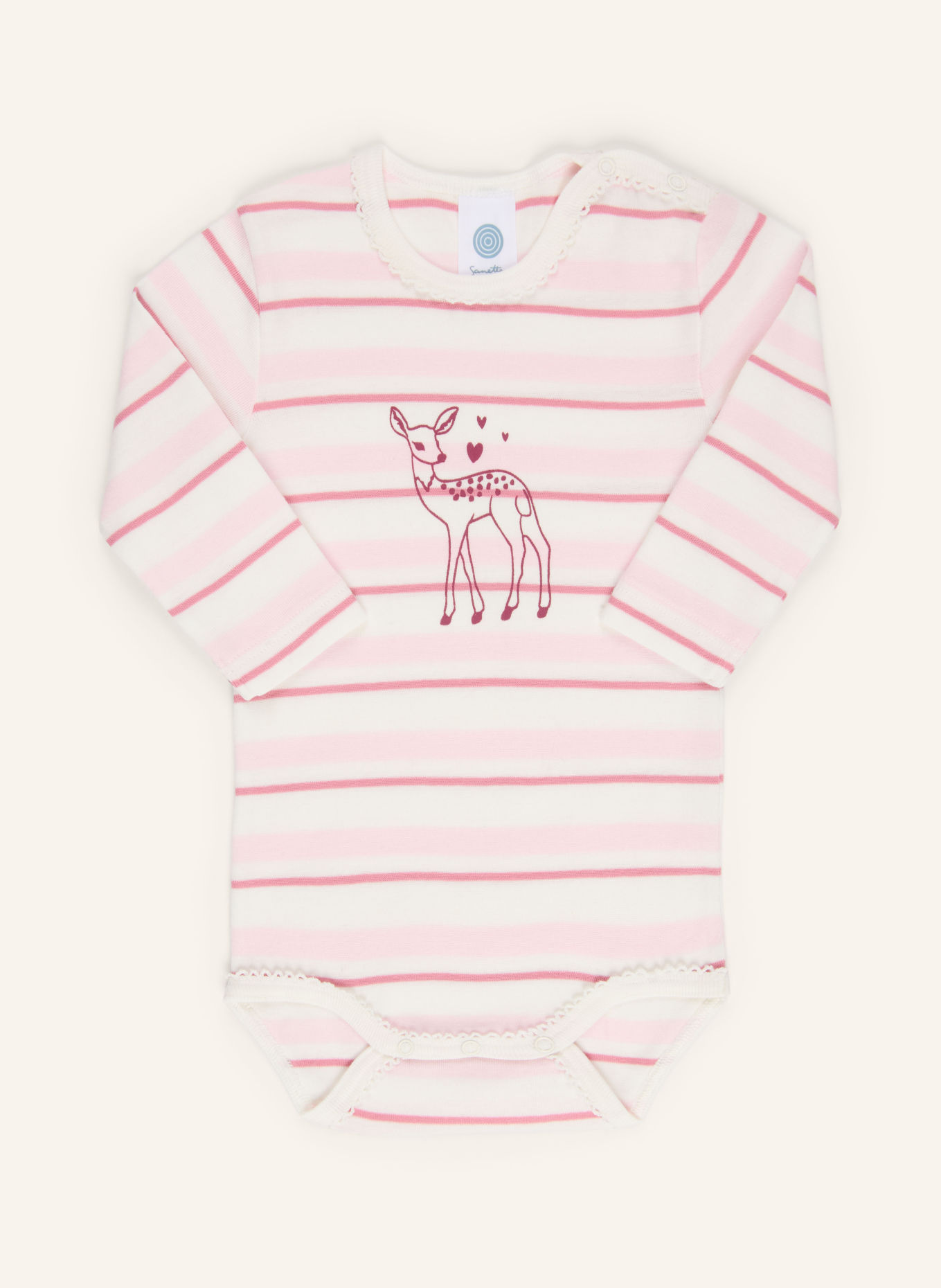 Sanetta Body: CREME / ALTROSA / ROSA