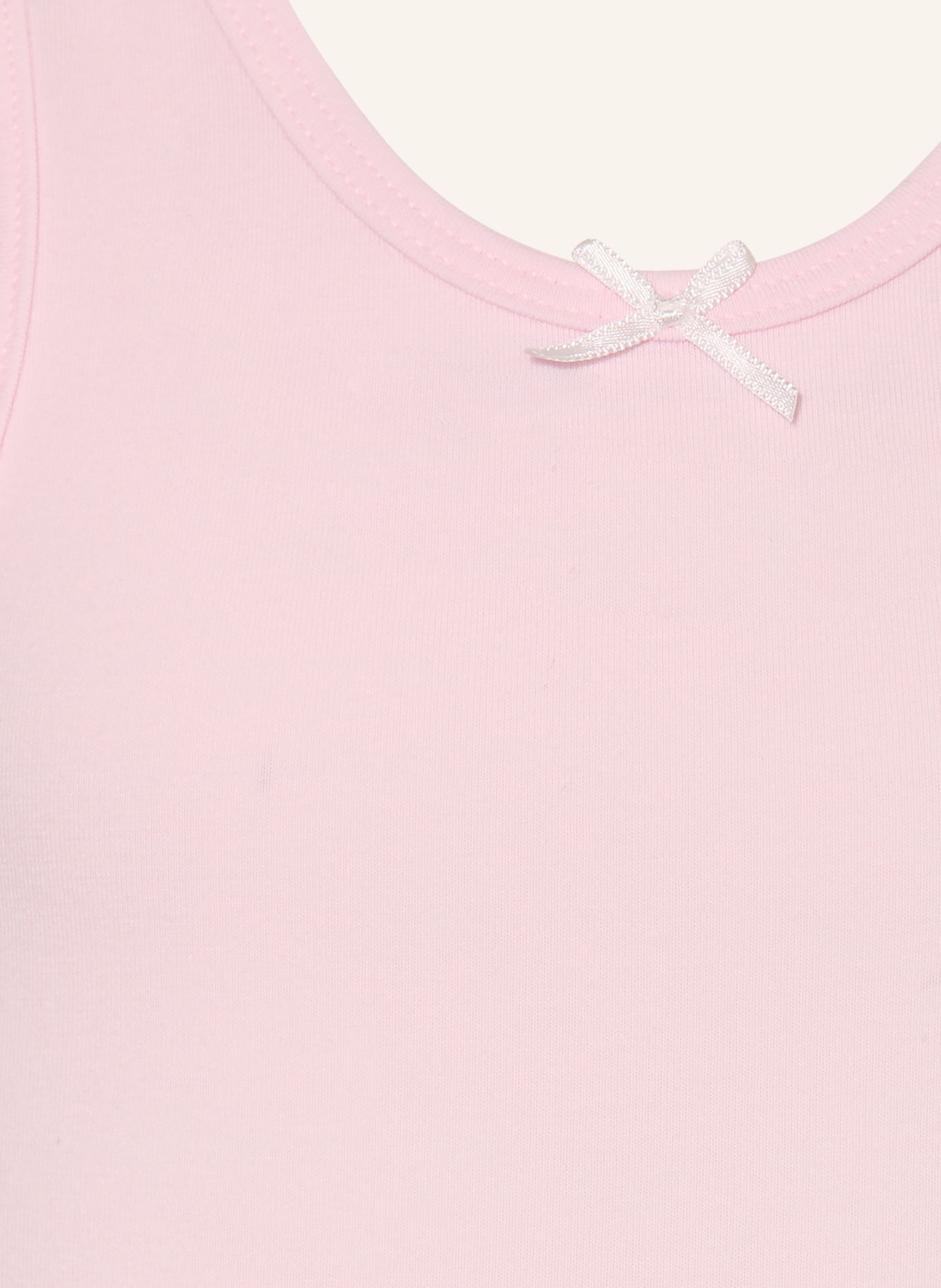 Sanetta Set van 2 tops: ROZE / WIT