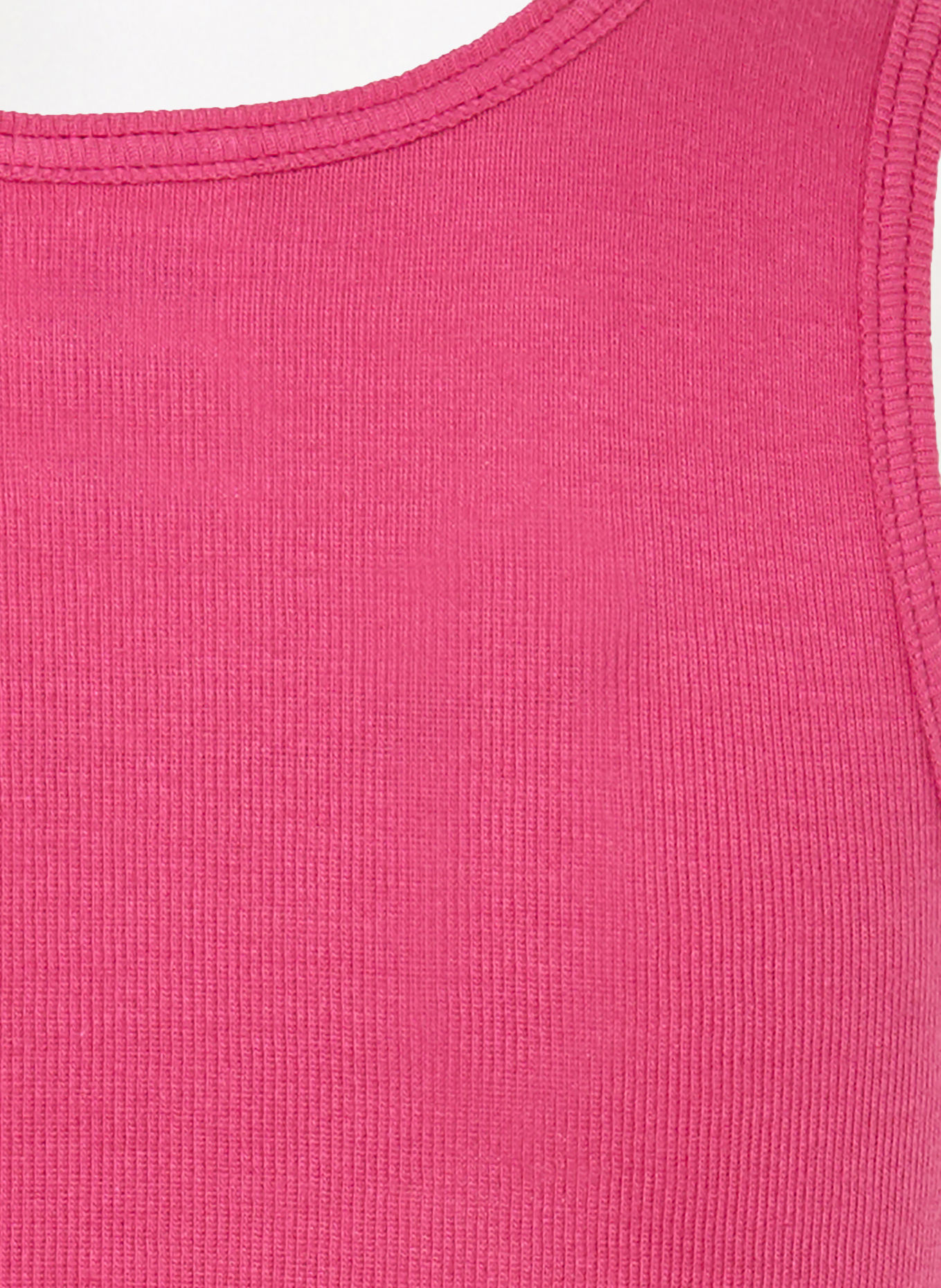 Sanetta Set van 2 tops: CRÈME / FUCHSIA / DONKERGEEL