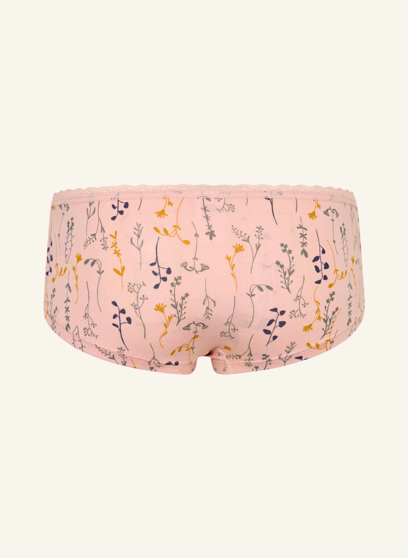 Sanetta Slip: ROSE CLAIR / DONKERGEEL / DONKERBLAUW