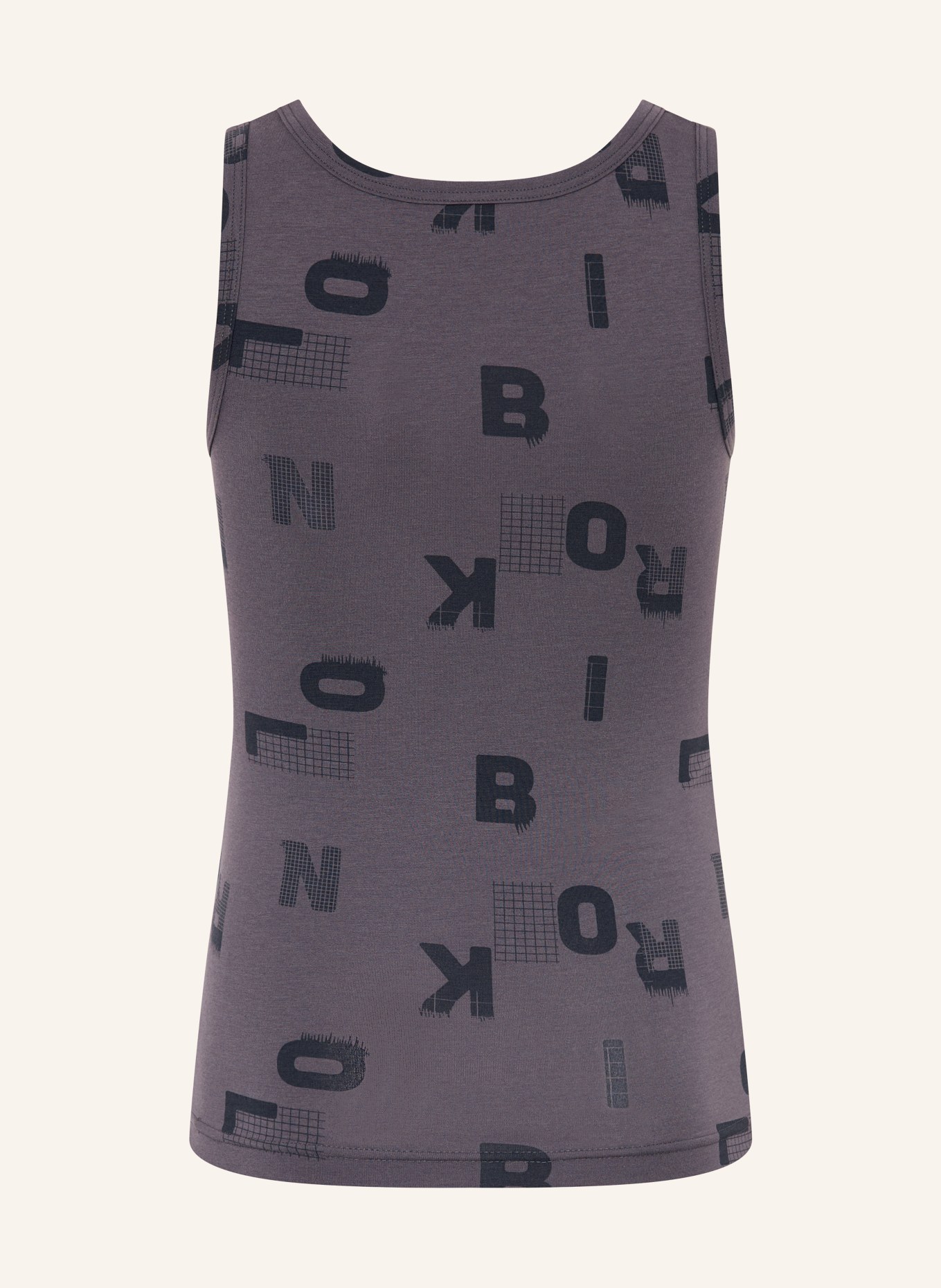 Sanetta Undershirt: GRAY / DARK GRAY