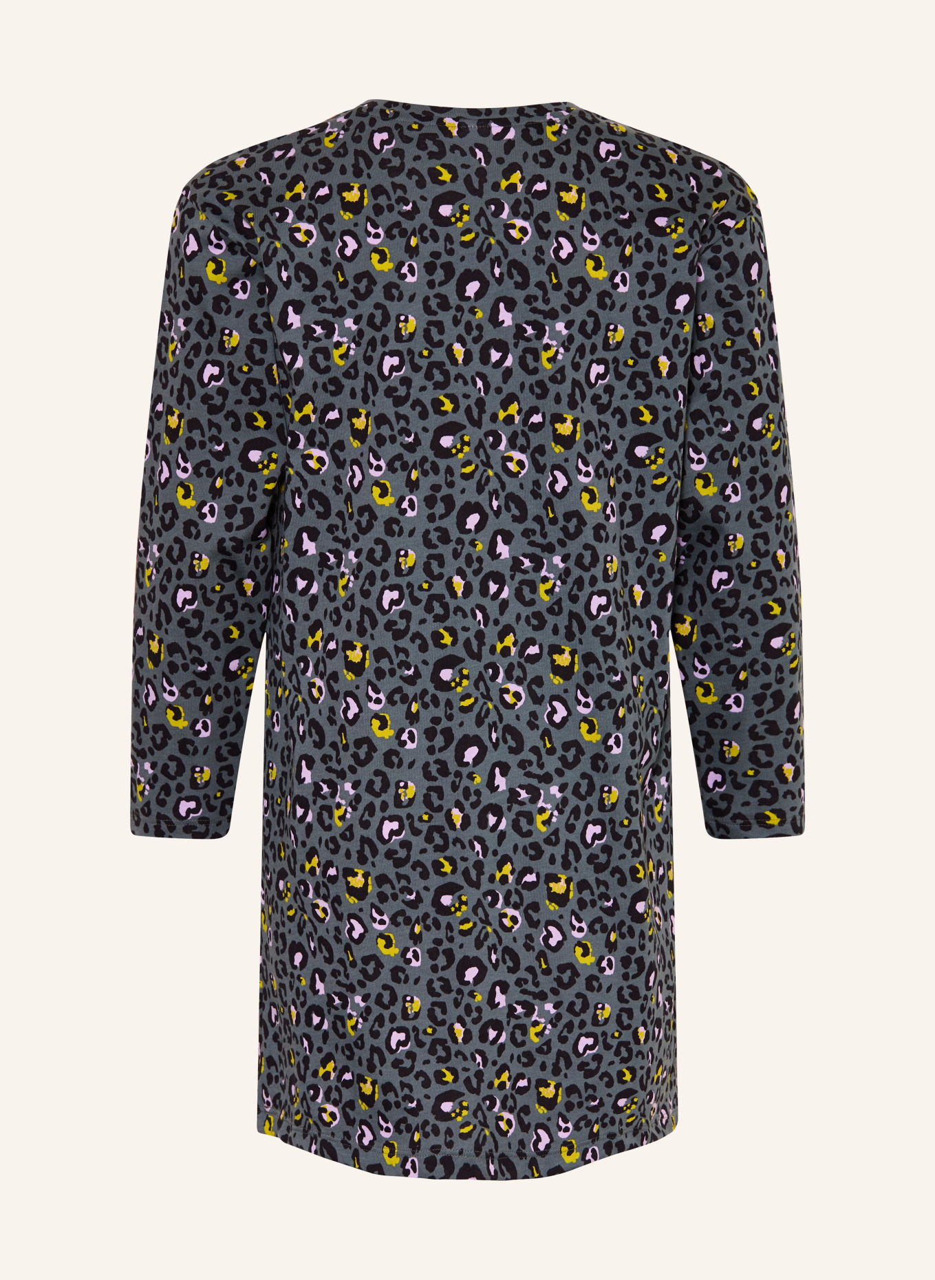 Sanetta Nightgown: TEAL / LIGHT PURPLE / BLACK
