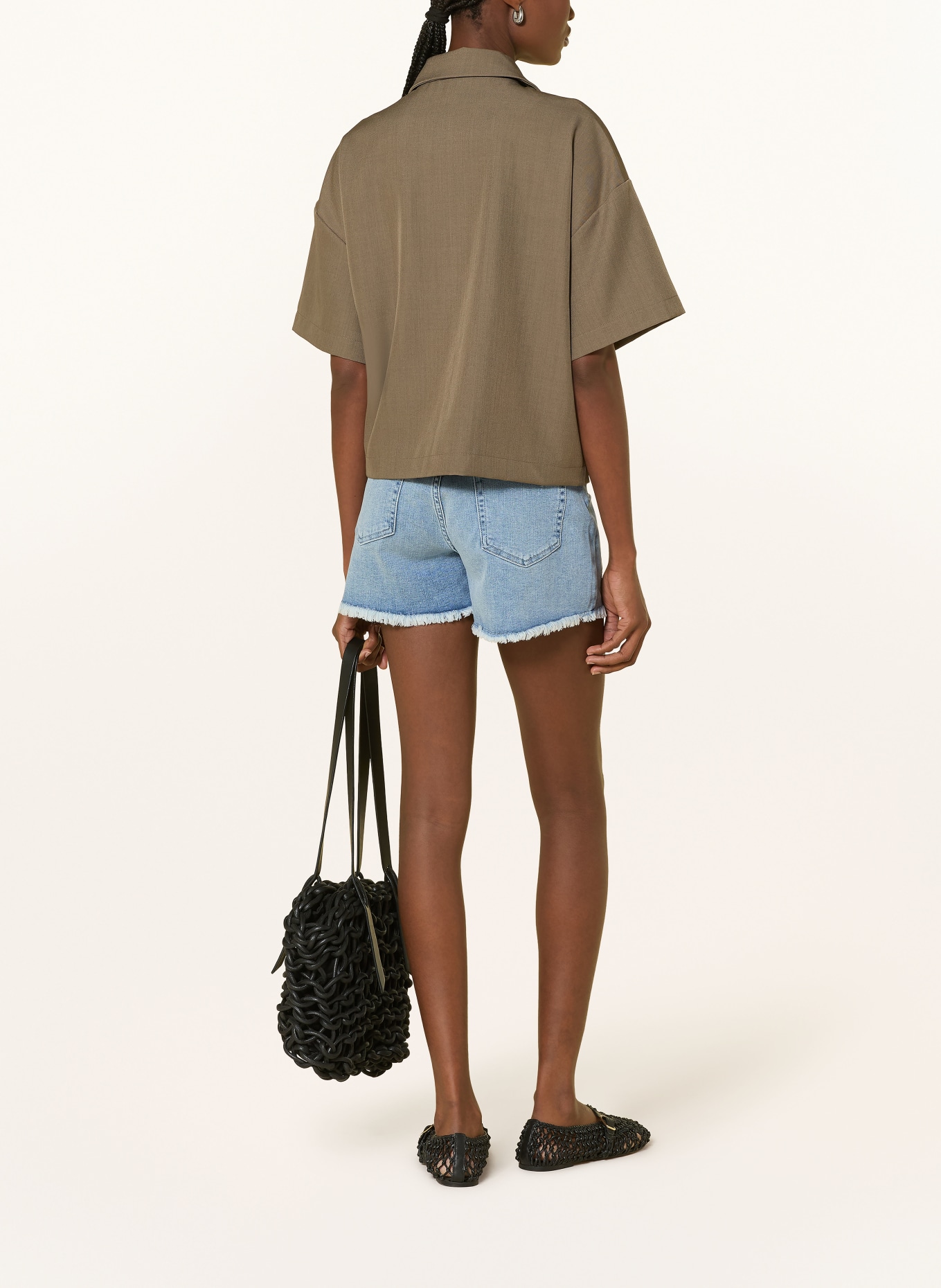 monari Sequin denim shorts: 750 jeans
