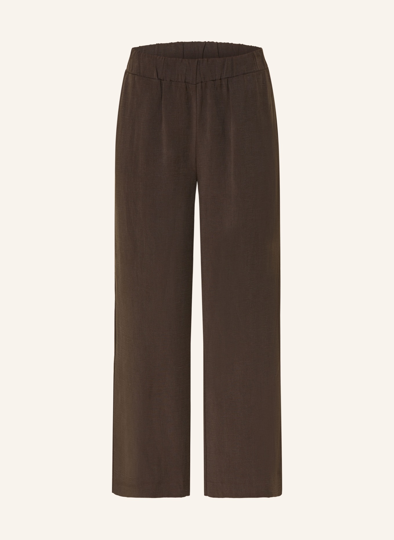 monari Pantalon 7/8: MARRON FONCÉ