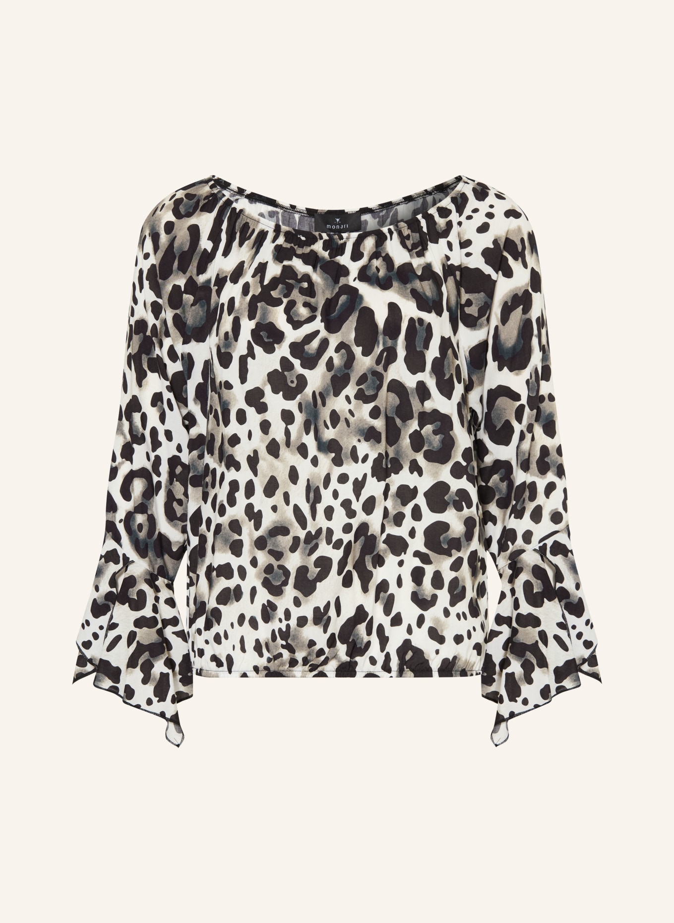 monari Blůza s volánky: BÍLÁ / ŠEDÁ / ČERNÁ