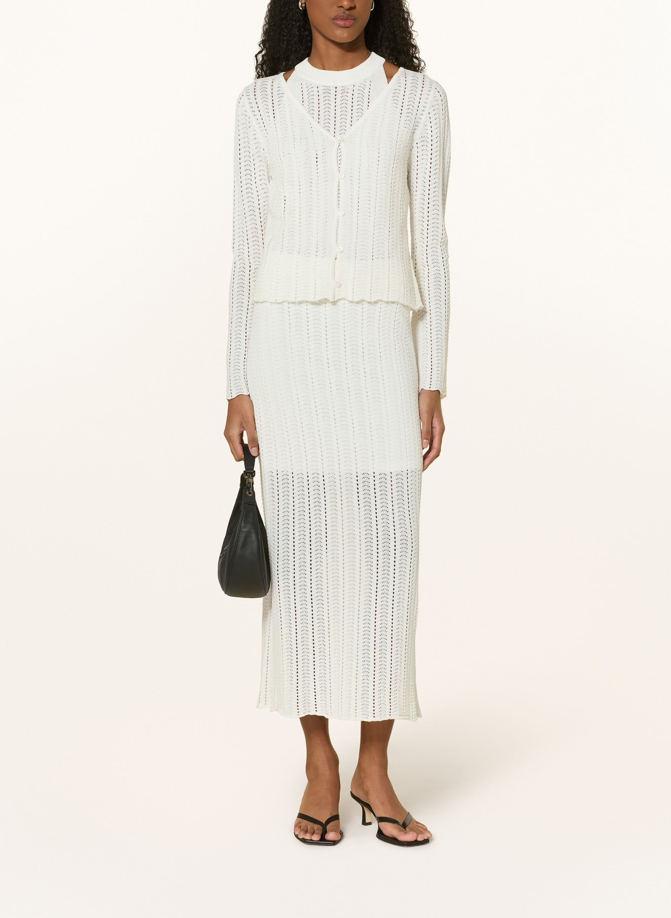 Rich & Royal Strickjacke: WEISS