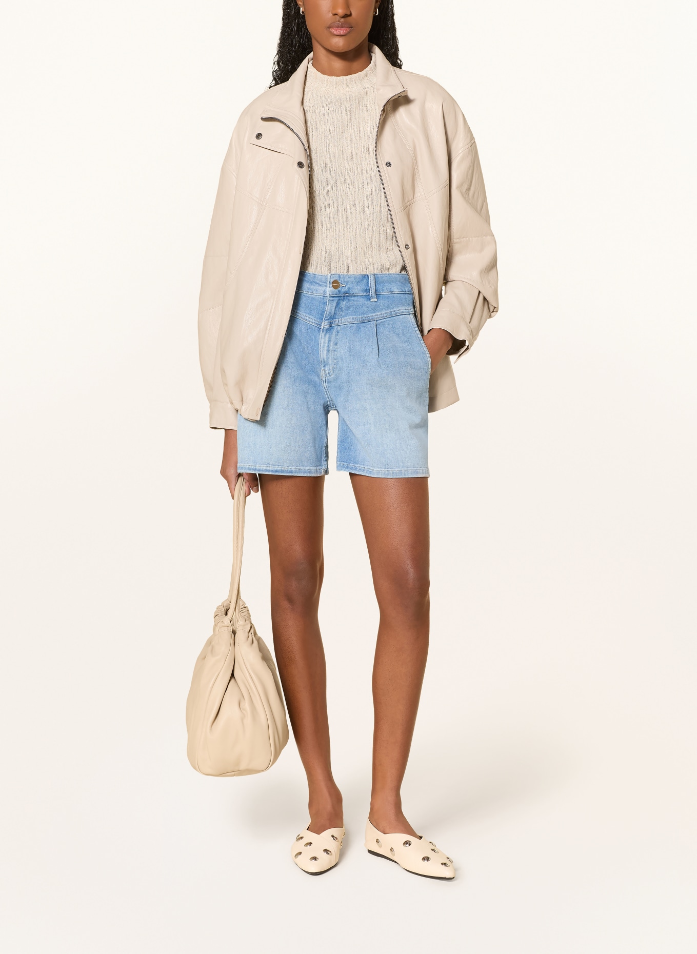 Rich & Royal Denim shorts: 700 DENIM BLUE