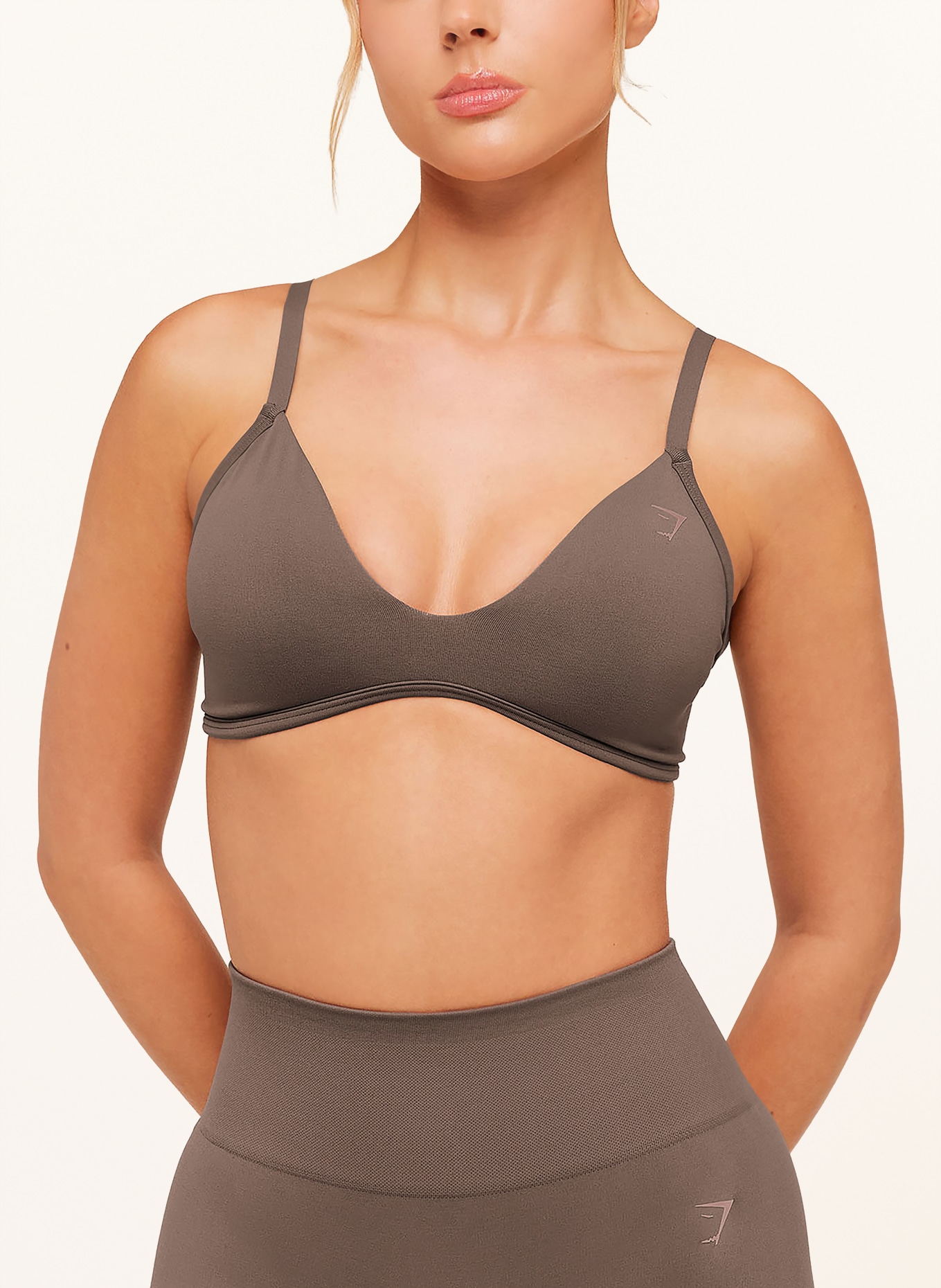 GYMSHARK Soutien-gorge de sport SOFT SCULPT: TAUPE