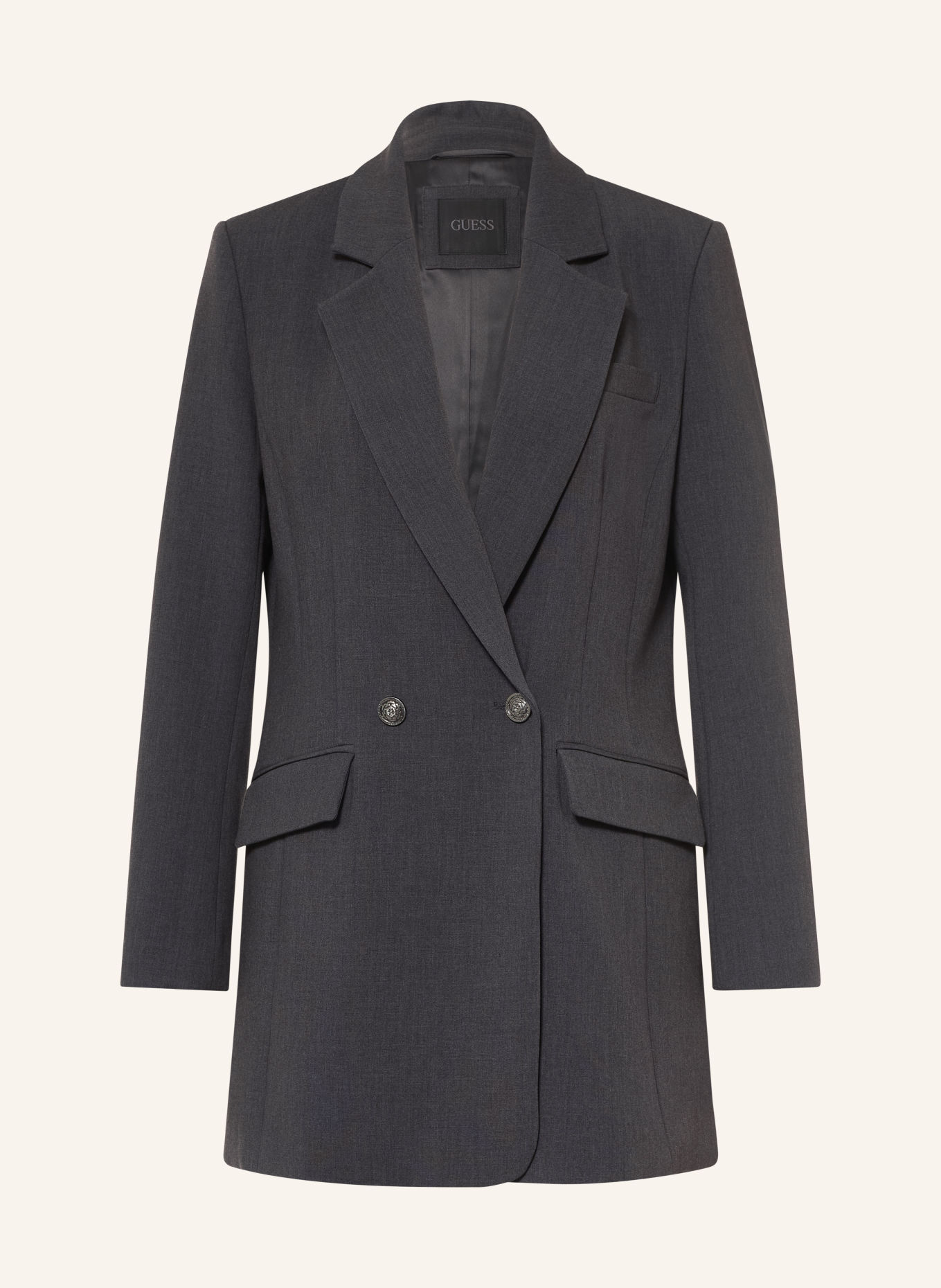 GUESS JOANDRA blazer dress: DARK GRAY