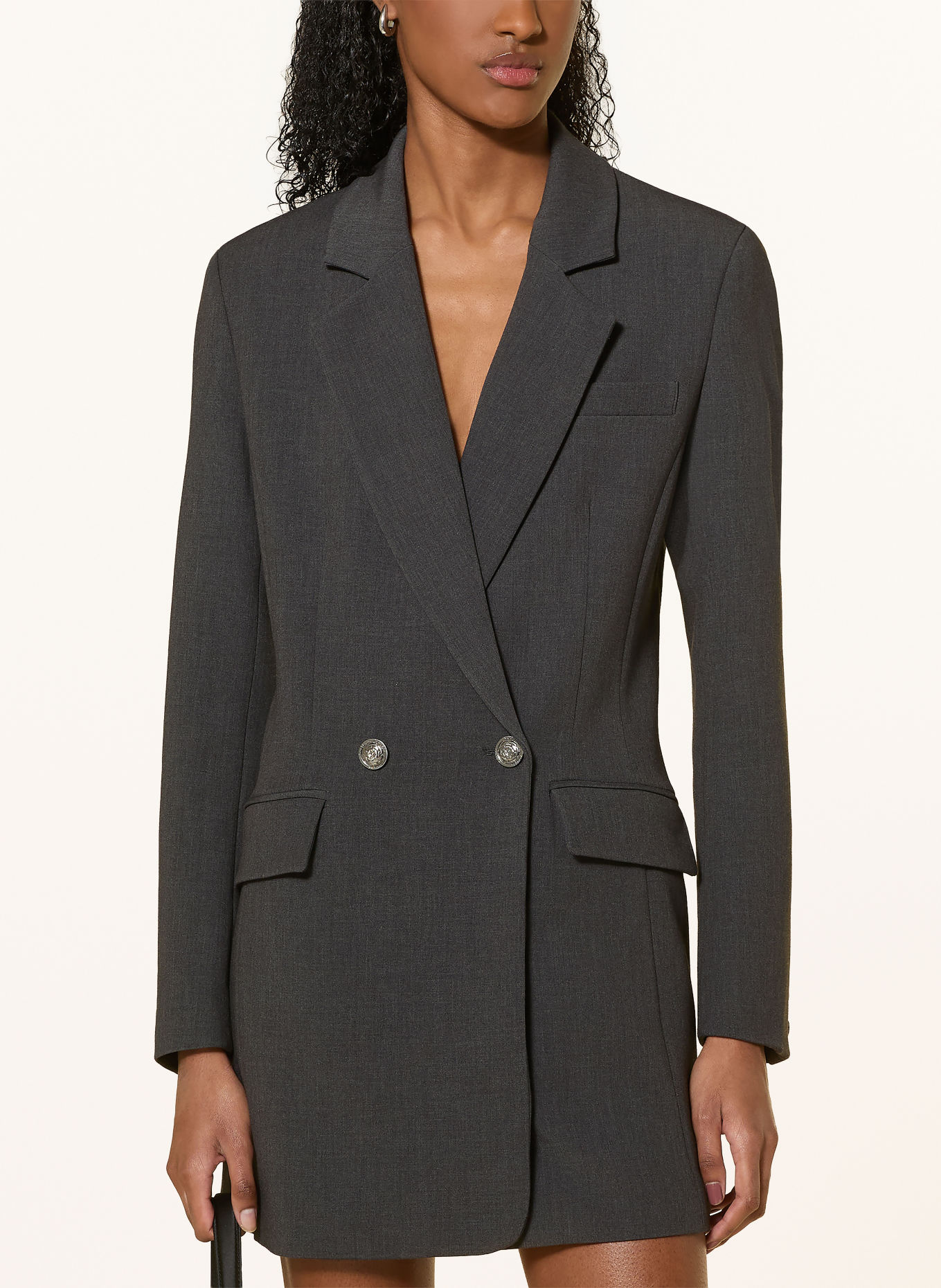 GUESS JOANDRA blazer dress: DARK GRAY
