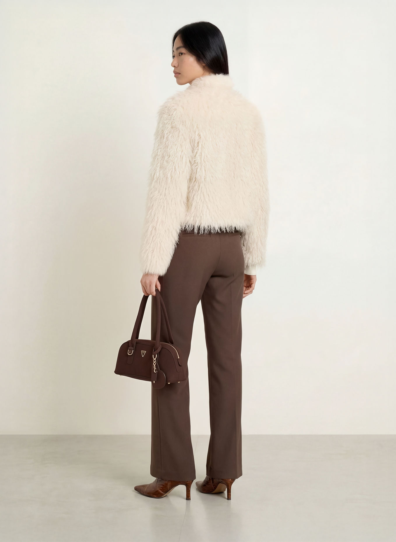 GUESS Marlene Pants NEW JOANDRA: BROWN