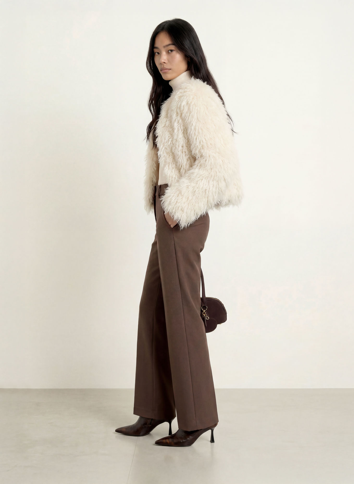 GUESS Marlene Pants NEW JOANDRA: BROWN