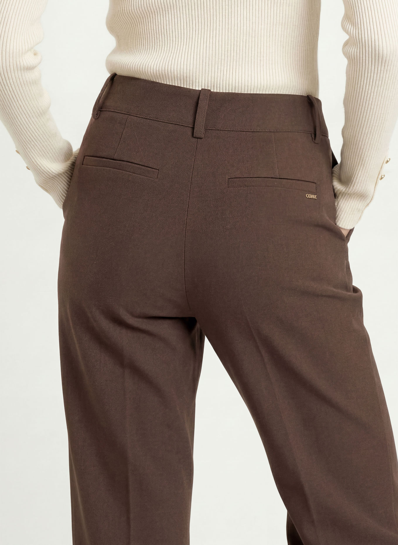 GUESS Marlene Pants NEW JOANDRA: BROWN