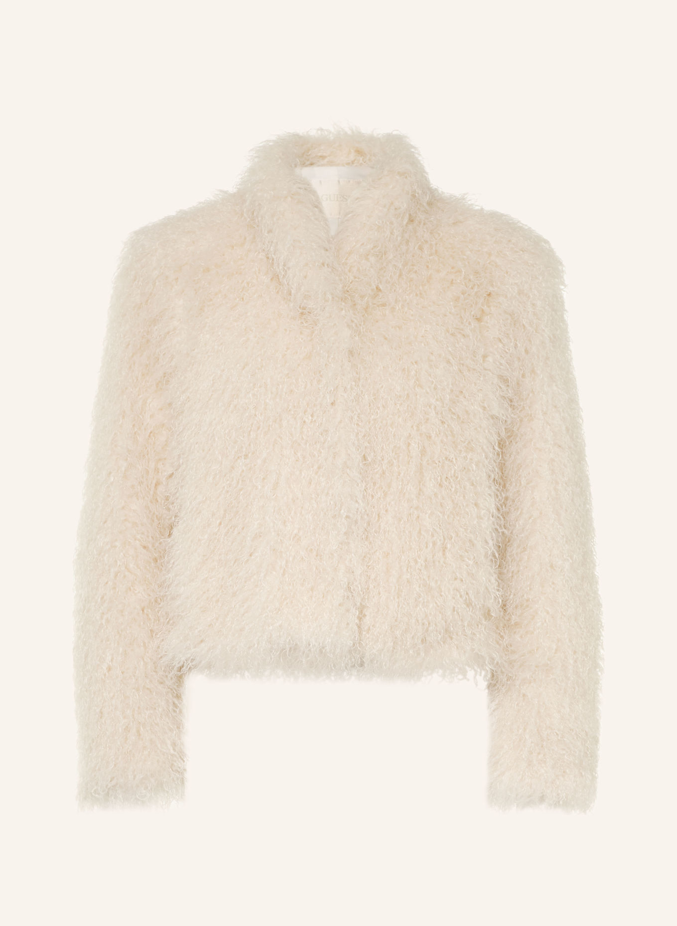 GUESS Kunstfell-Jacke SIMONA: ECRU