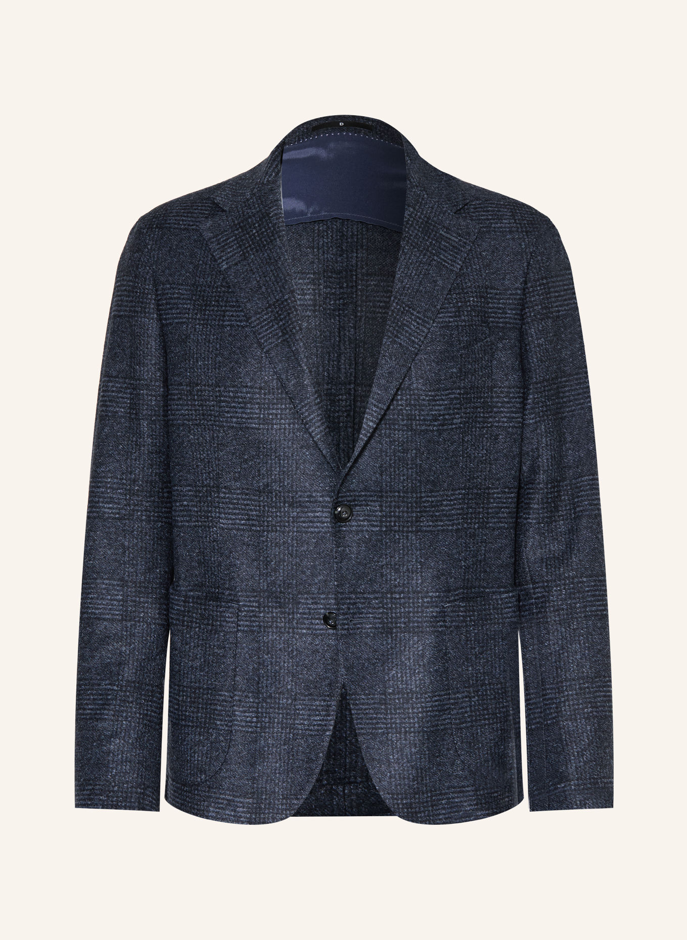 DRESSLER Colbert Regular Fit: DONKERBLAUW / LICHTBLAUW