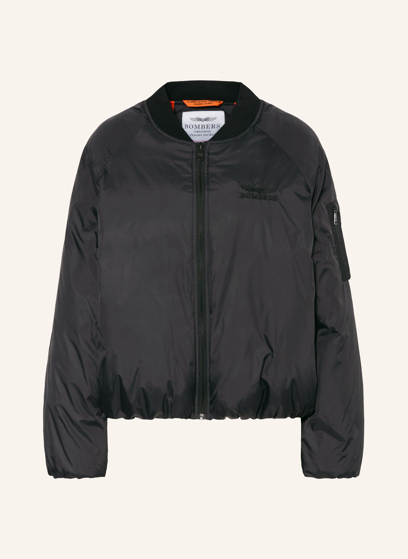 BOMBERS ORIGINAL Blouson: SCHWARZ