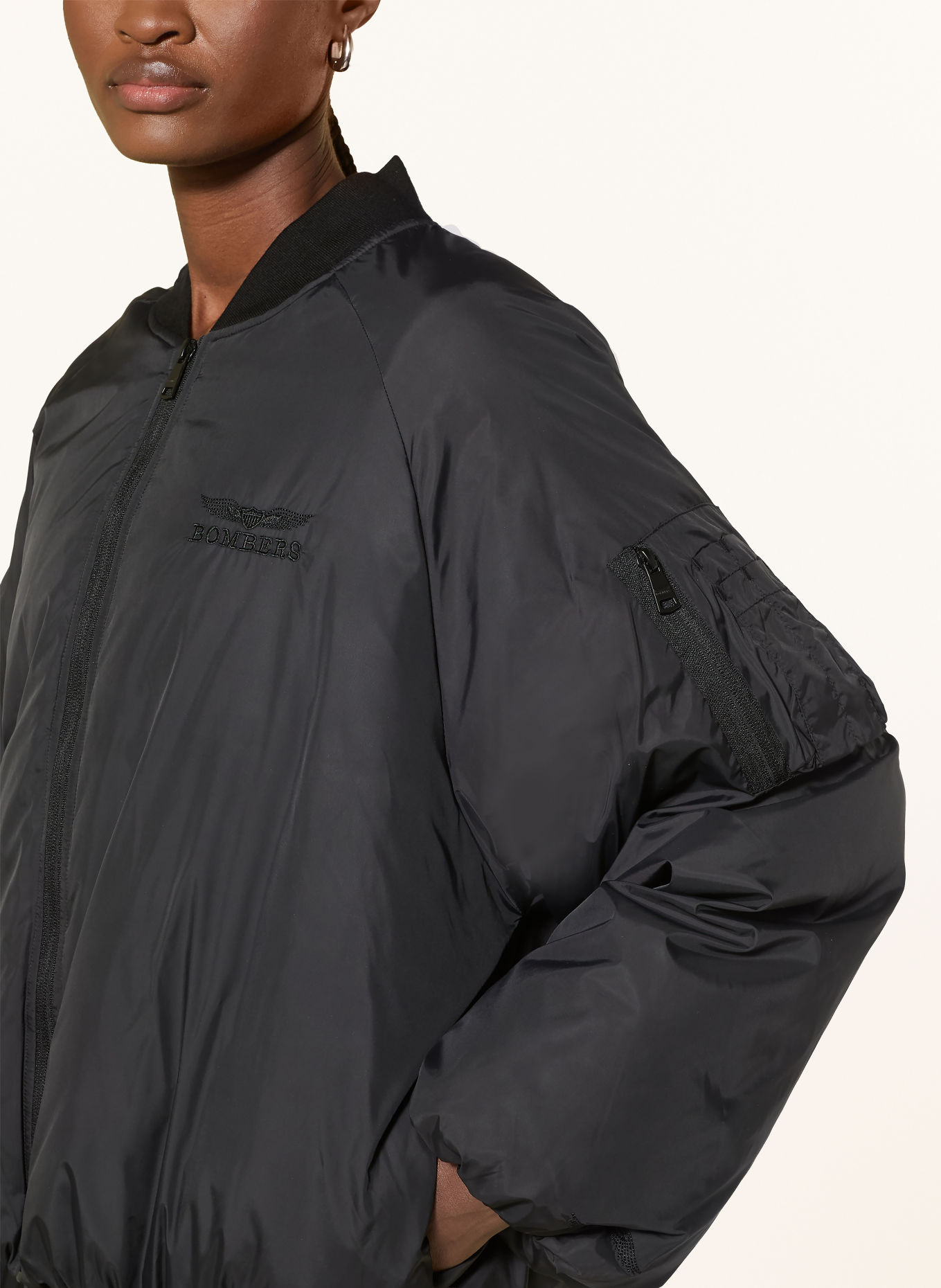 BOMBERS ORIGINAL Blouson: SCHWARZ