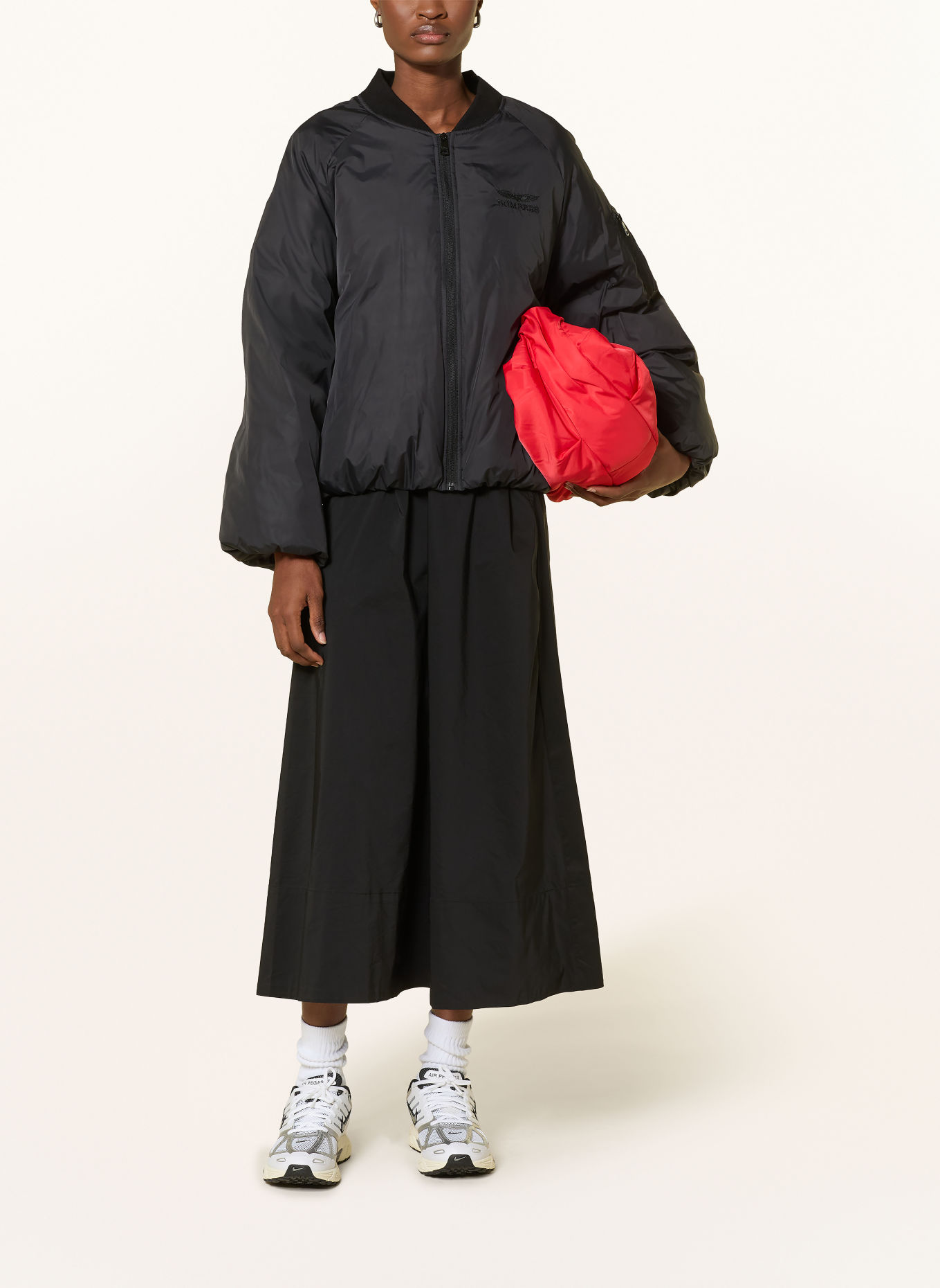 BOMBERS ORIGINAL Blouson: SCHWARZ