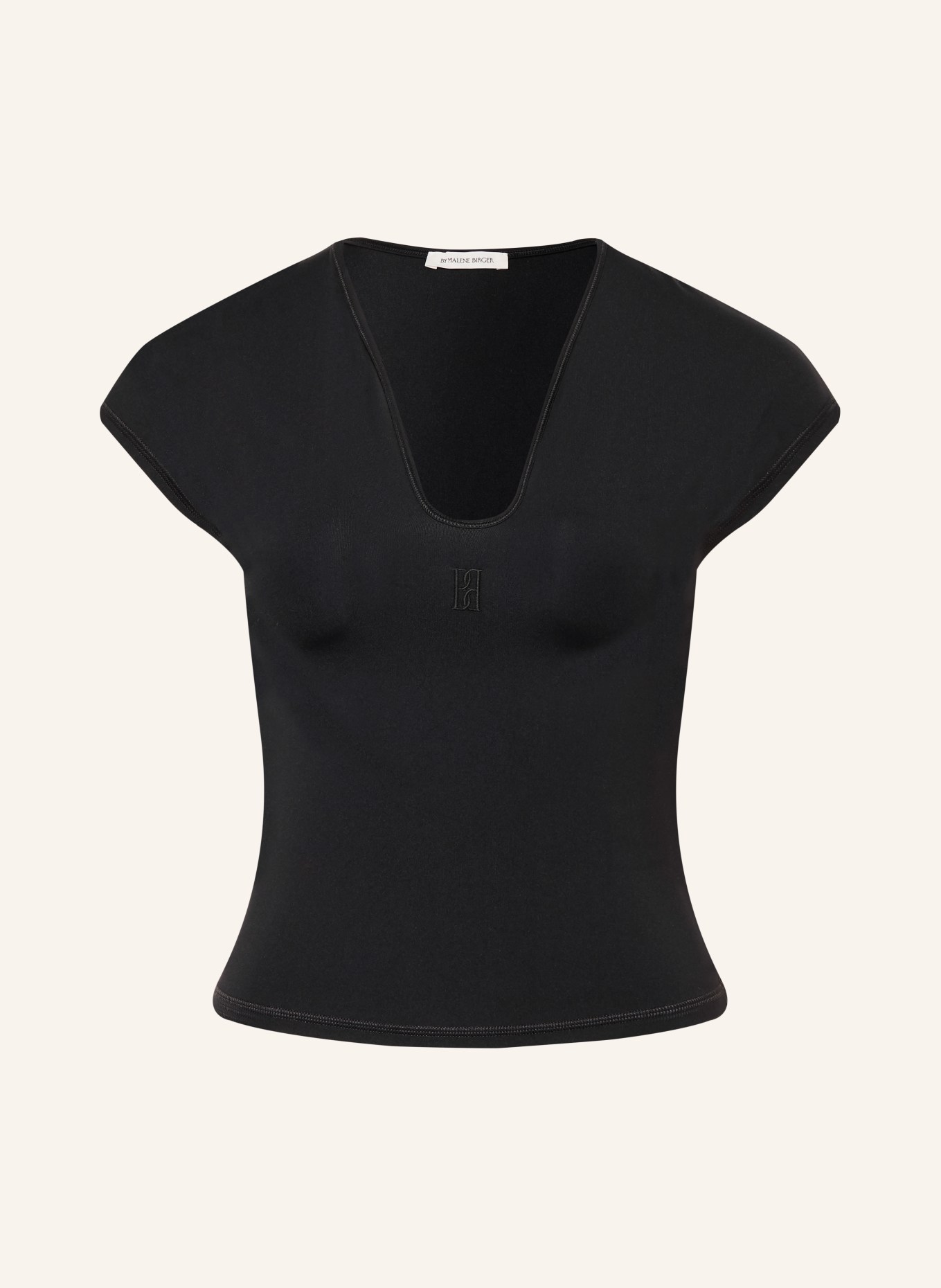 BY MALENE BIRGER T-shirt VENAZIA: NOIR