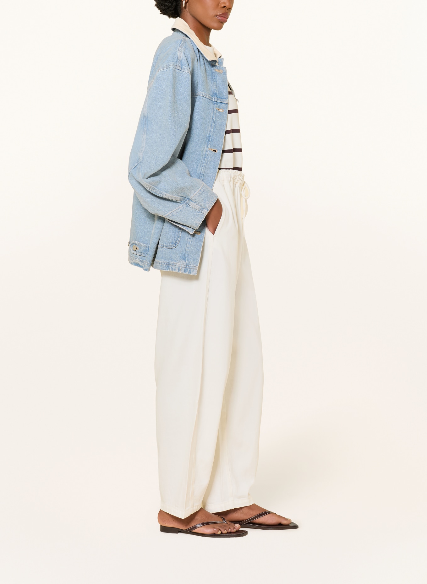 ARKET Skinny jeans: 002 Denim Off-White