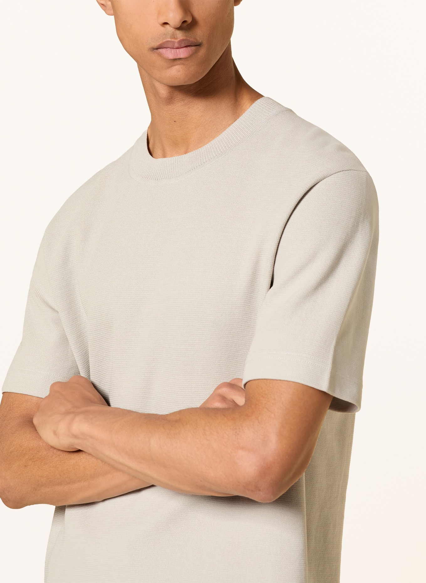 Marc O'Polo T-shirt: LICHTGRIJS