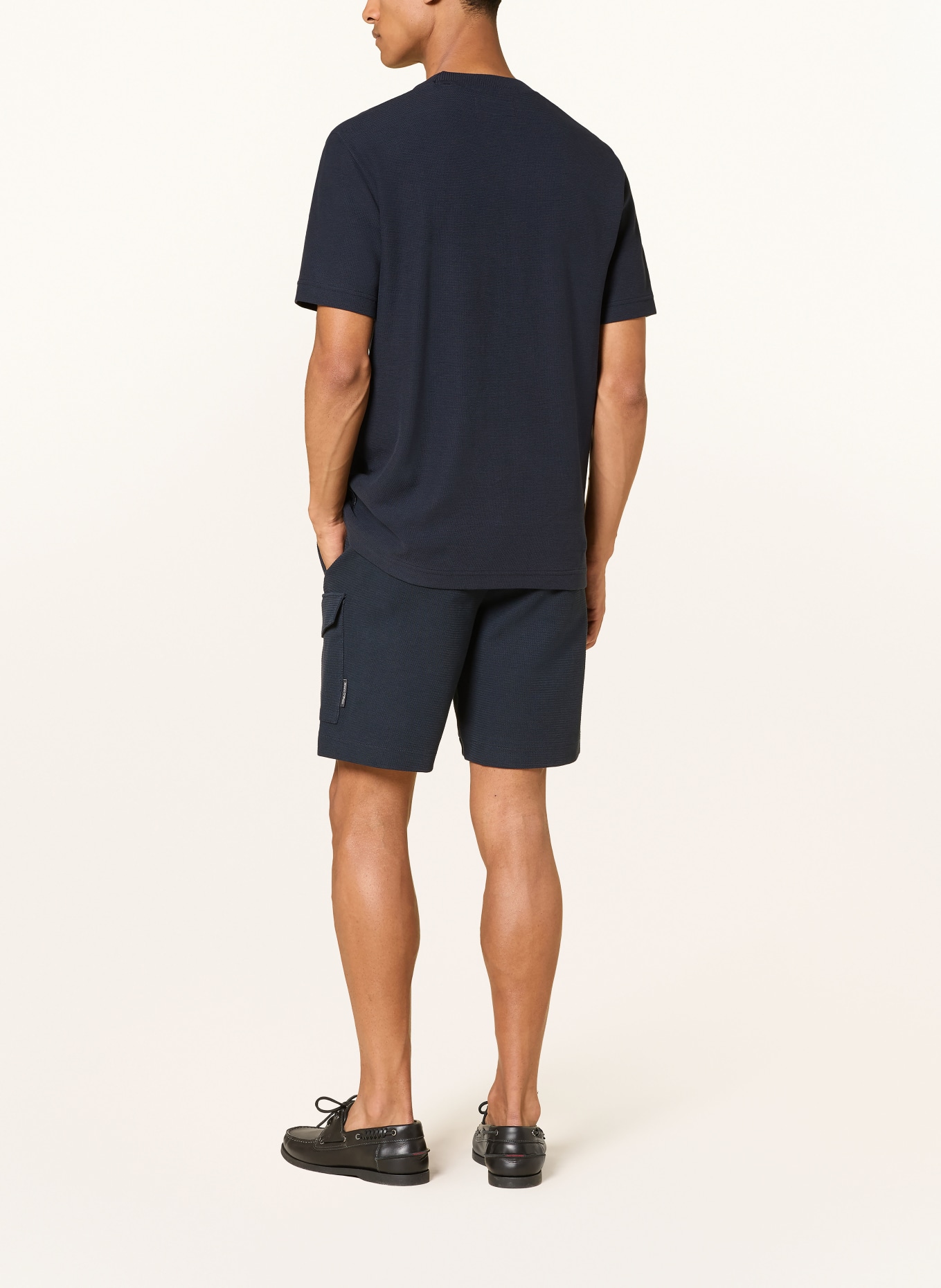 Marc O'Polo T-Shirt: DUNKELBLAU