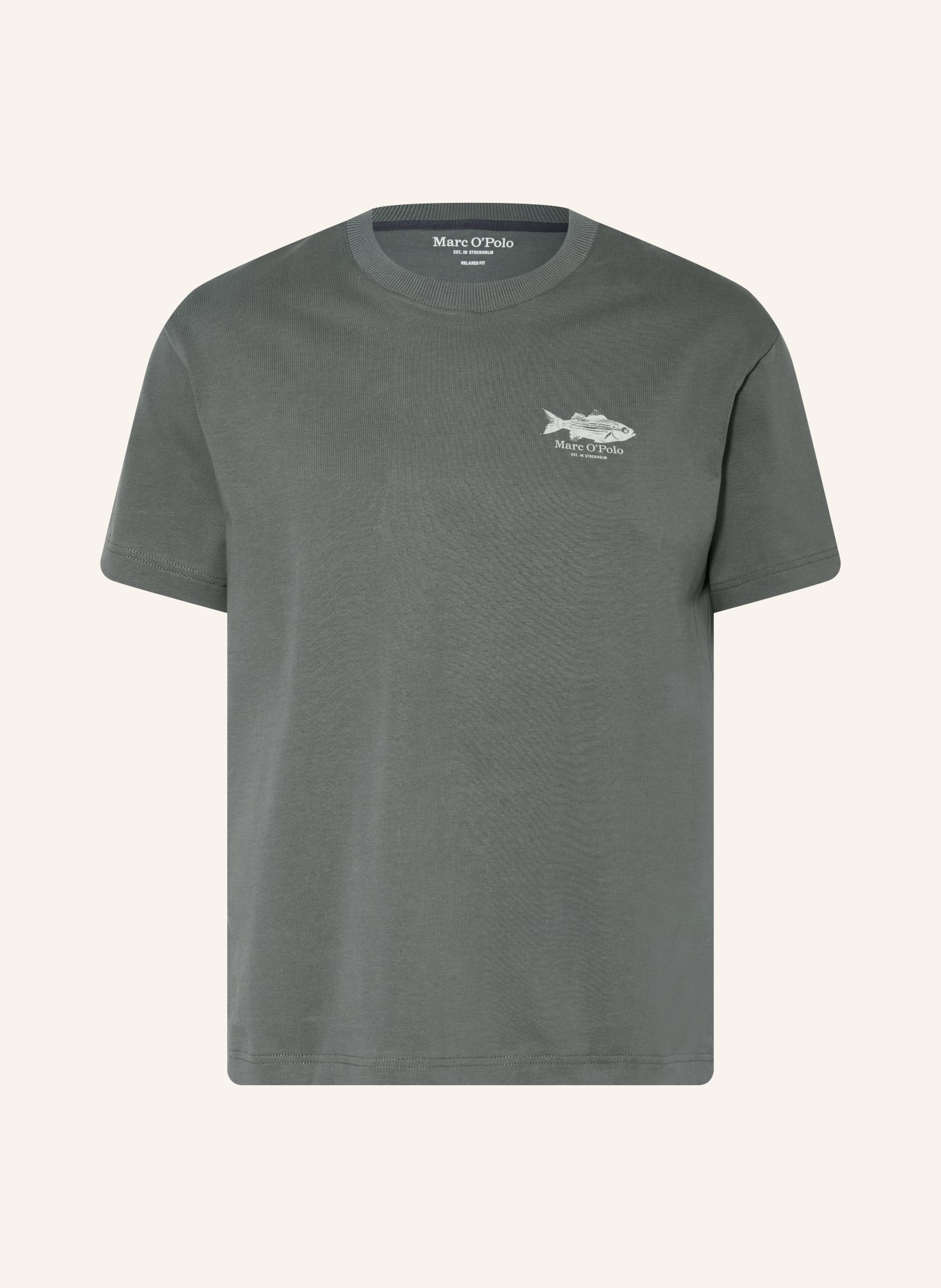 Marc O'Polo T-shirt: MØRKEGRØN