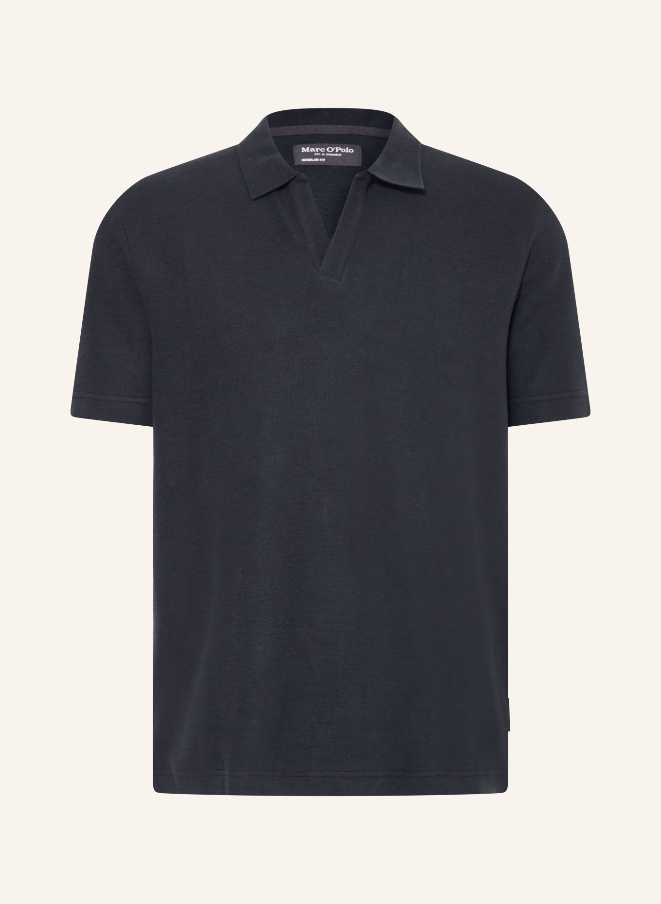 Marc O'Polo Jersey Polo Shirt, Regular Fit: DARK BLUE