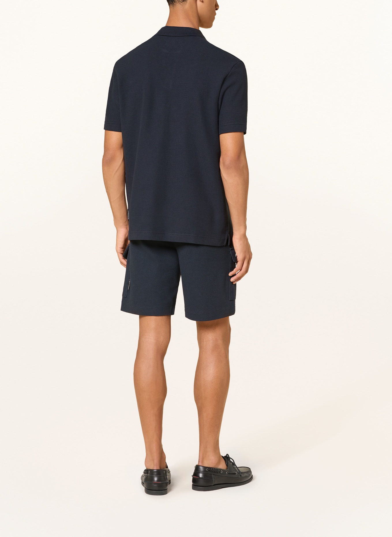 Marc O'Polo Jersey Polo Shirt, Regular Fit: DARK BLUE