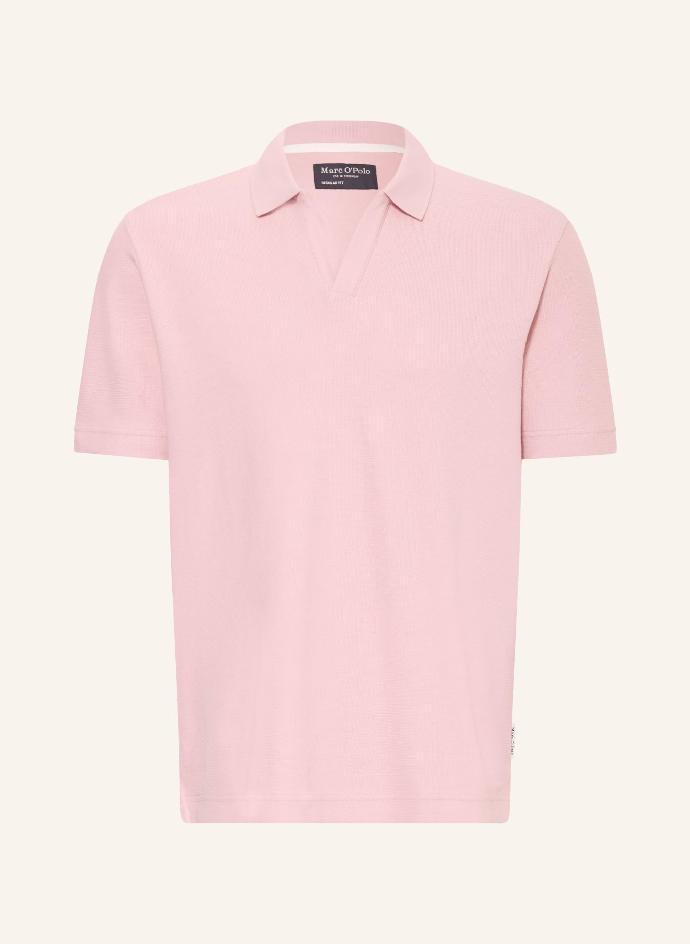 Marc O'Polo Jersey Polo Shirt, Regular Fit: PINK