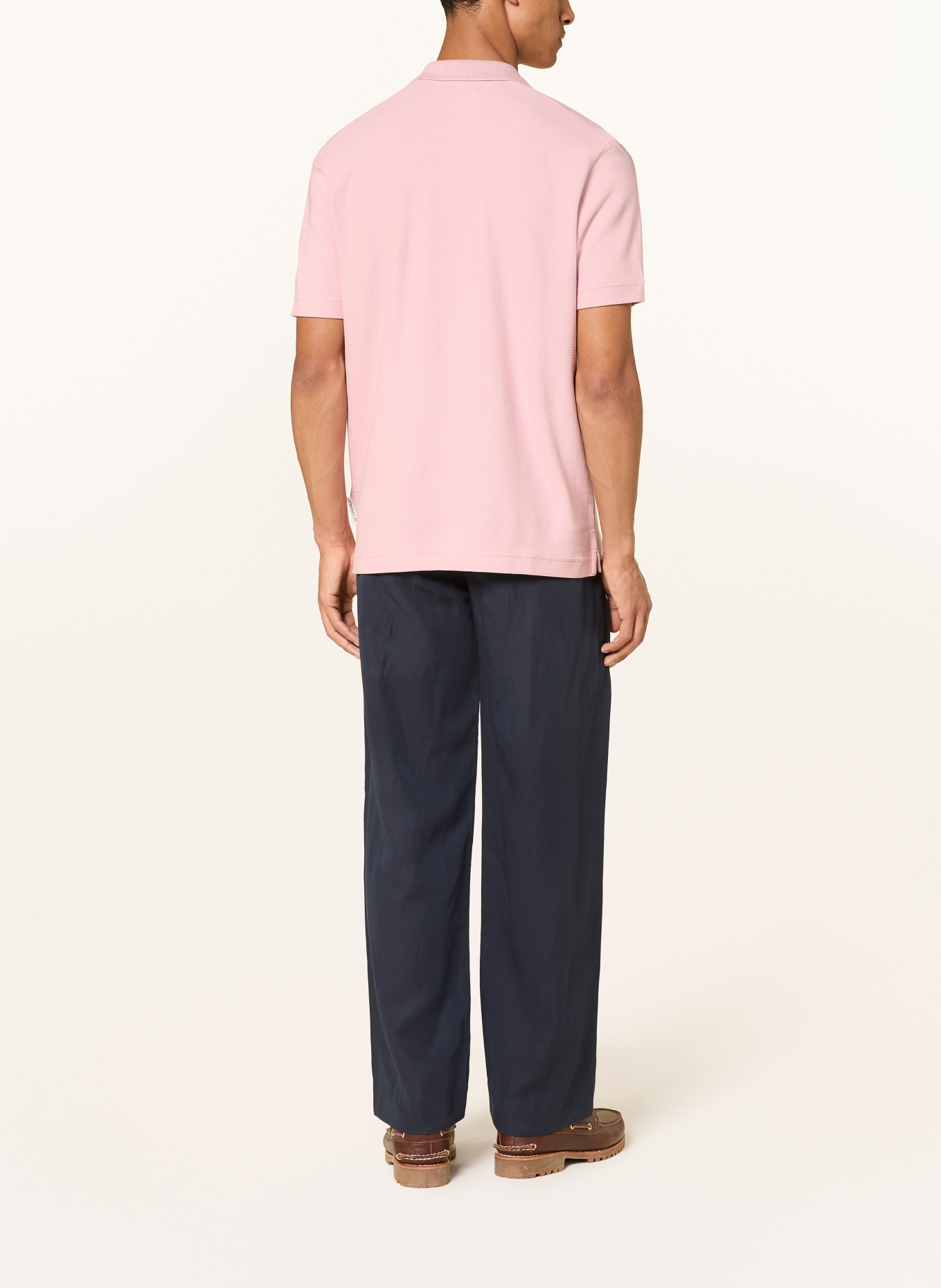 Marc O'Polo Jersey Polo Shirt, Regular Fit: PINK
