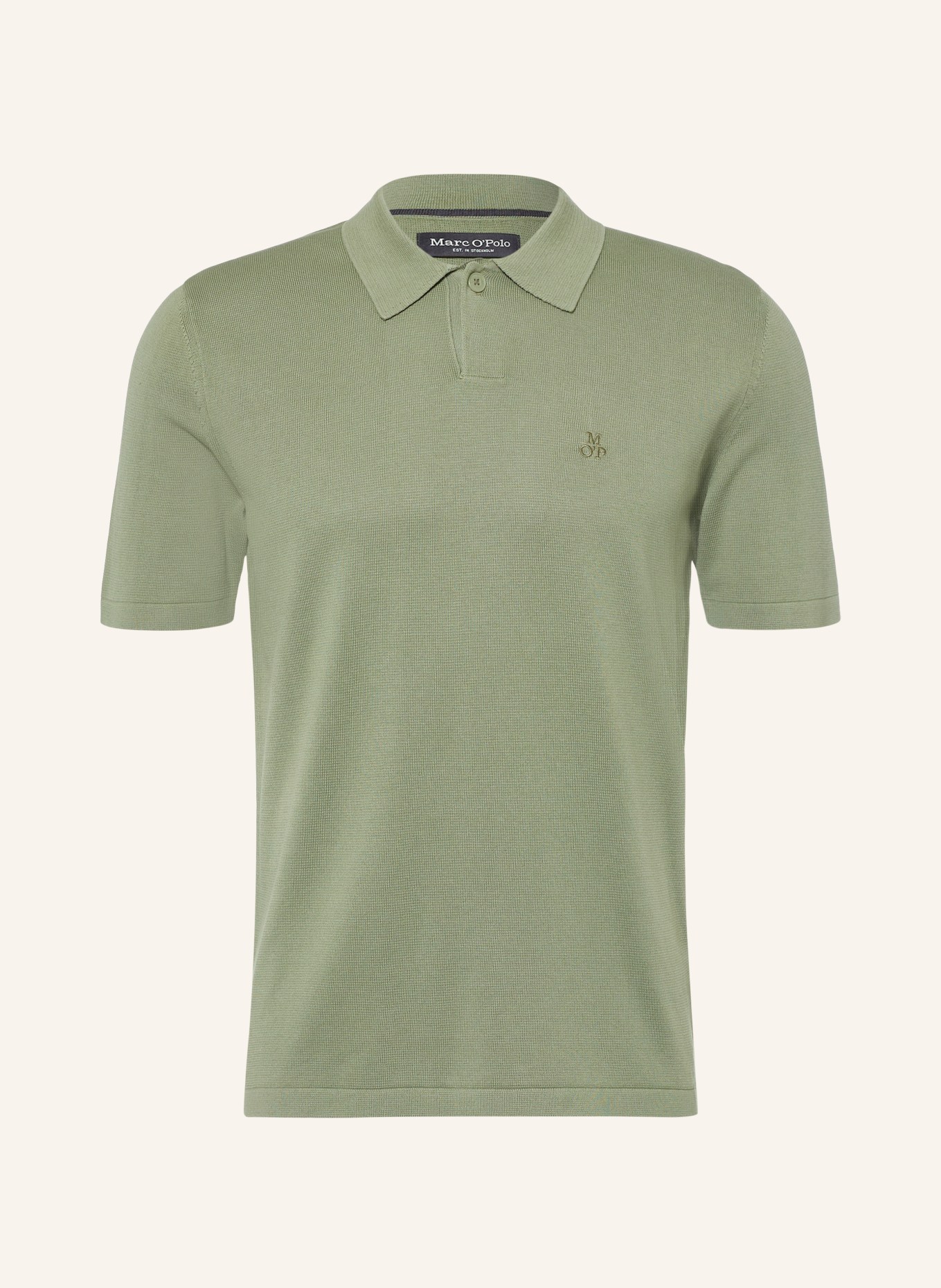 Marc O'Polo Polo en piqué: VERT