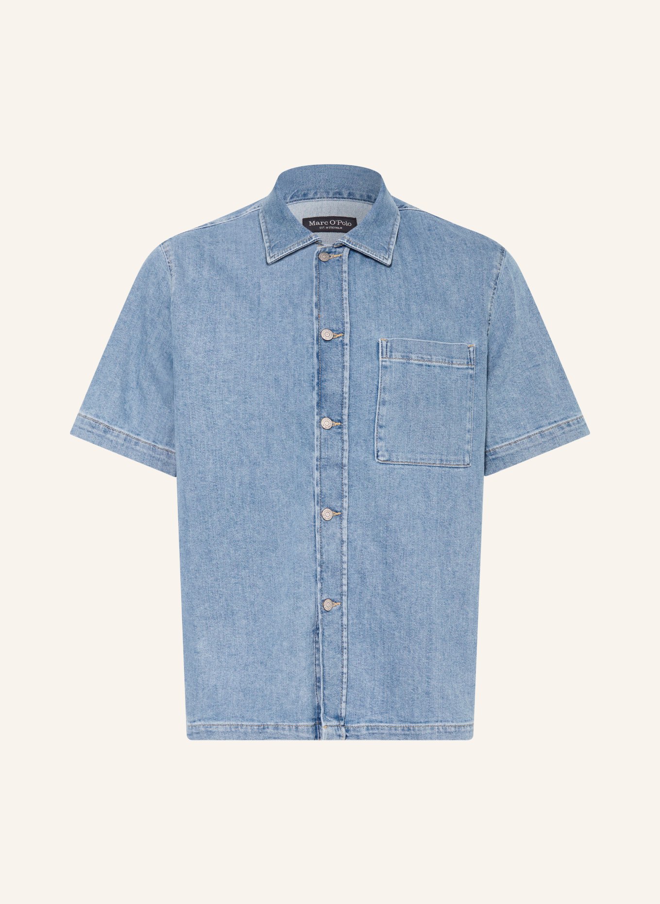 Marc O'Polo Comfort Fit Denim Shirt: BLUE