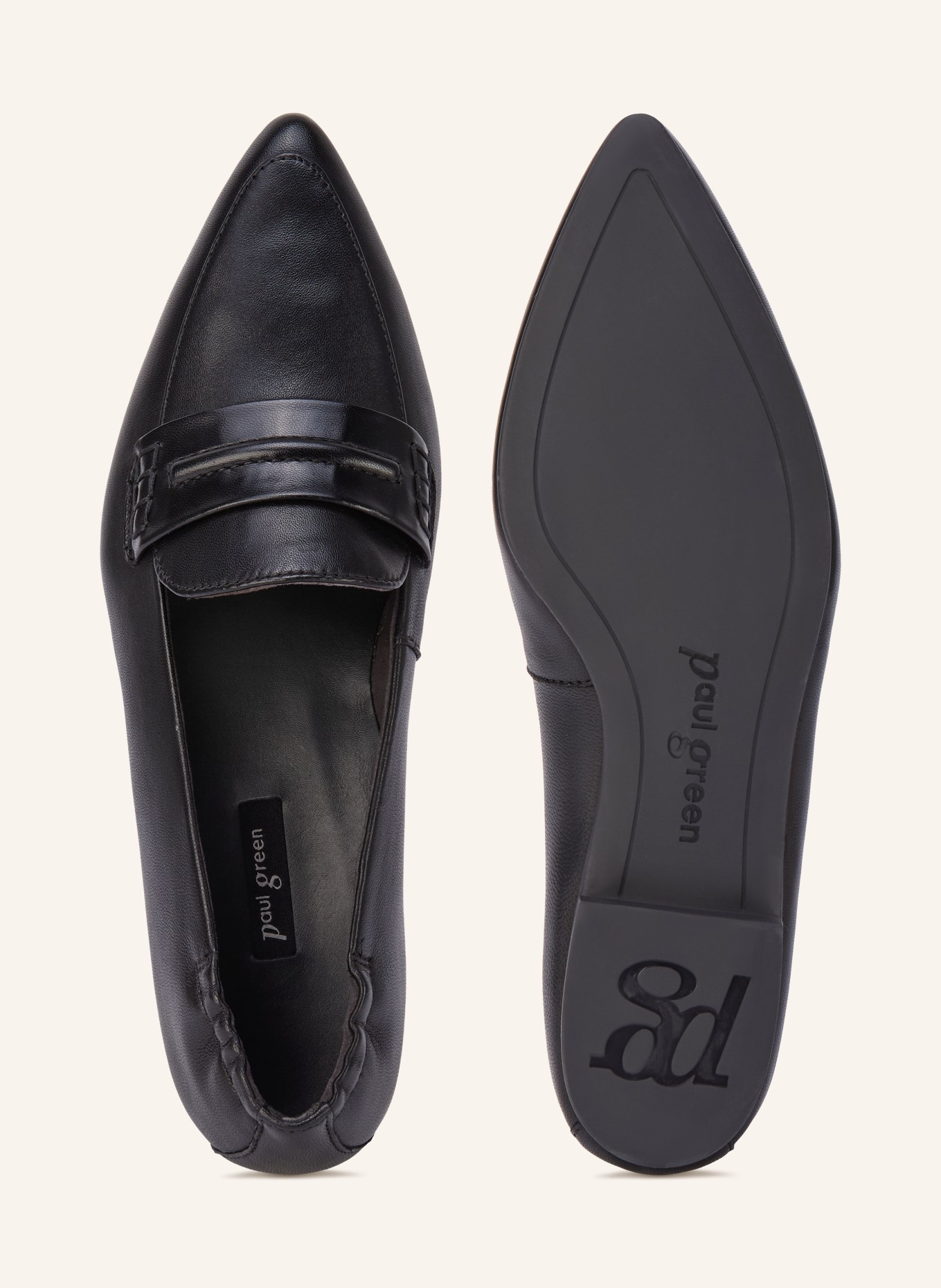 paul green Loafer: SCHWARZ