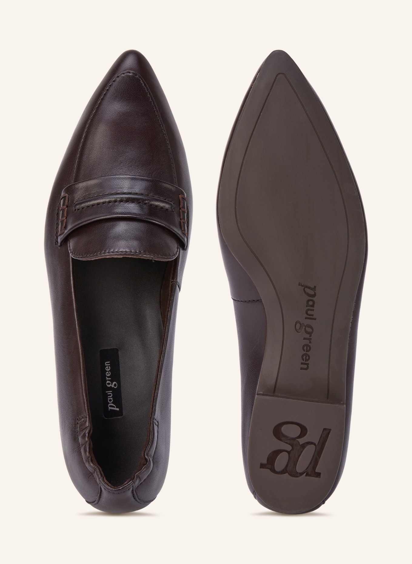 paul green Loafer: DUNKELBRAUN